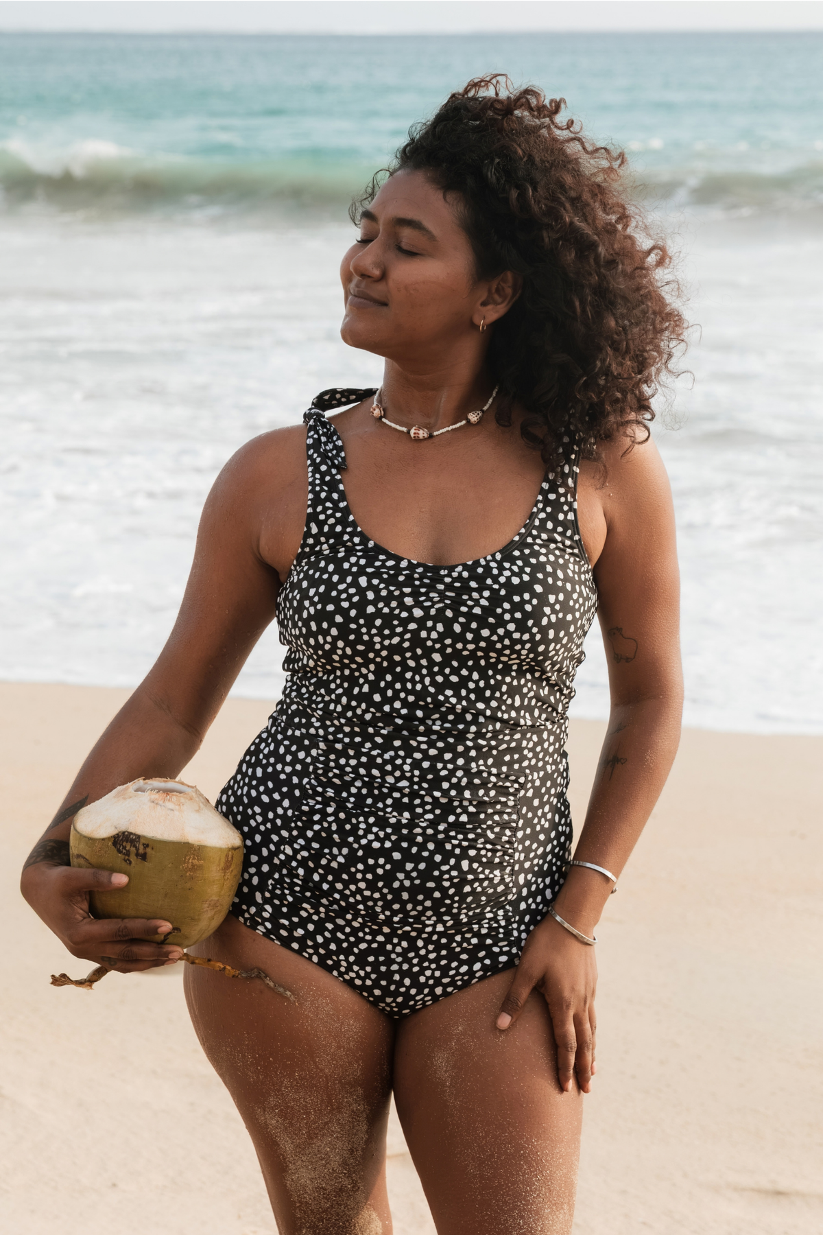 Pre-Order: Shoulder Tie Top Stardust