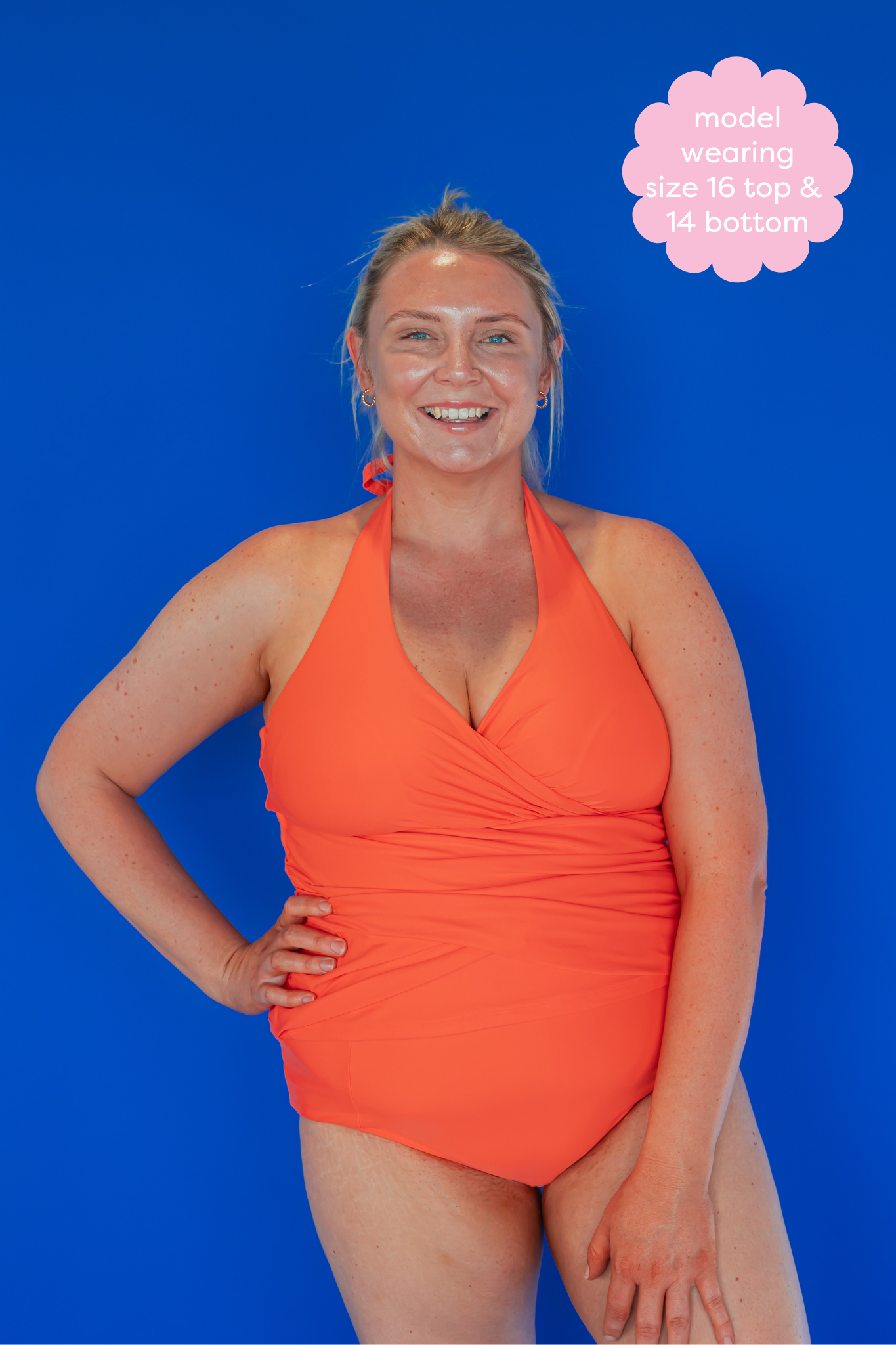 High Waisted Bottoms Coral