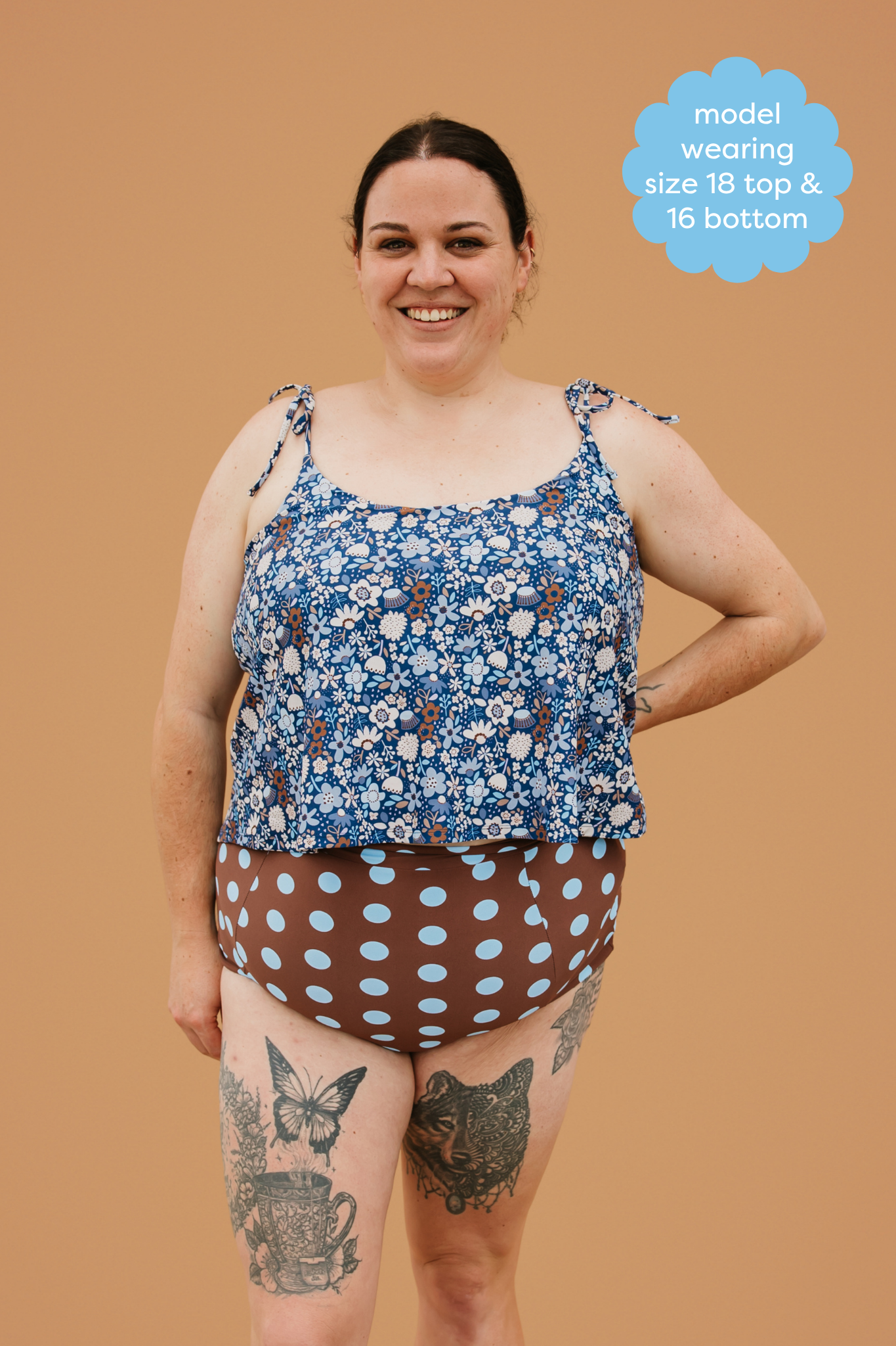 PRE-ORDER: Swing Top Indigo Posy