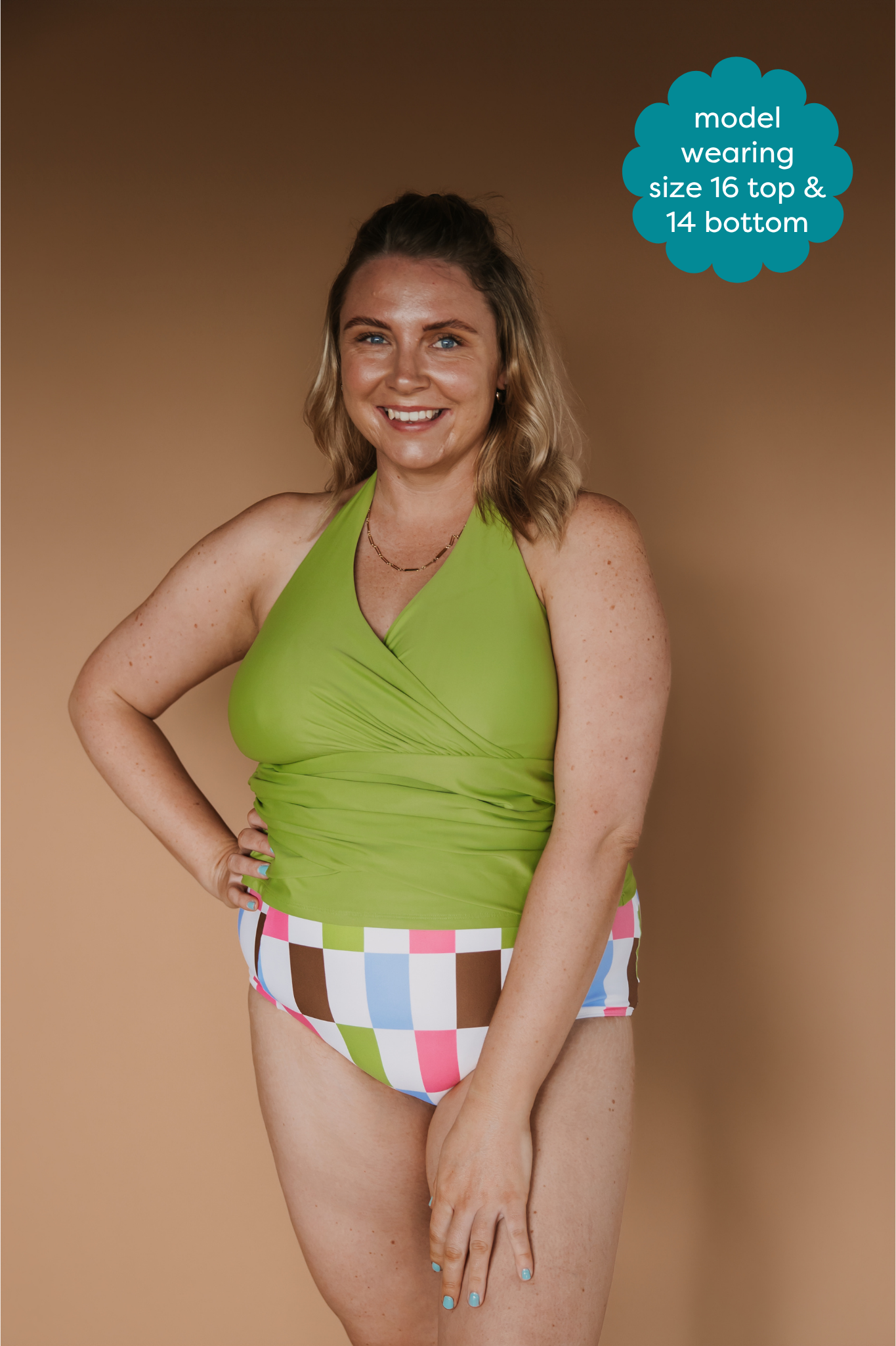 High Waisted Bottoms Vintage Patch