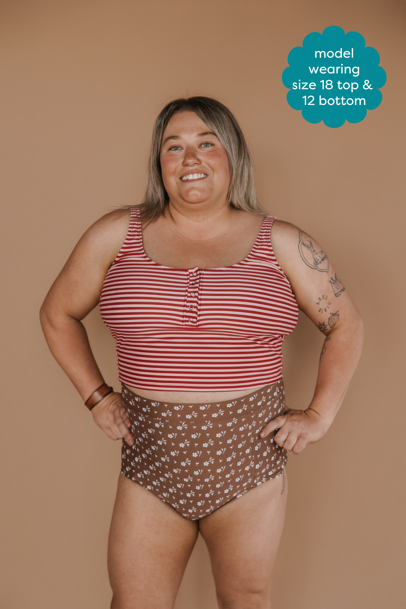Pre-Order: Snap It Up Top Candy Stripe