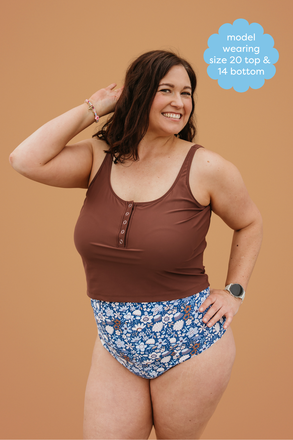 PRE-ORDER: Snap It Up Top Chestnut
