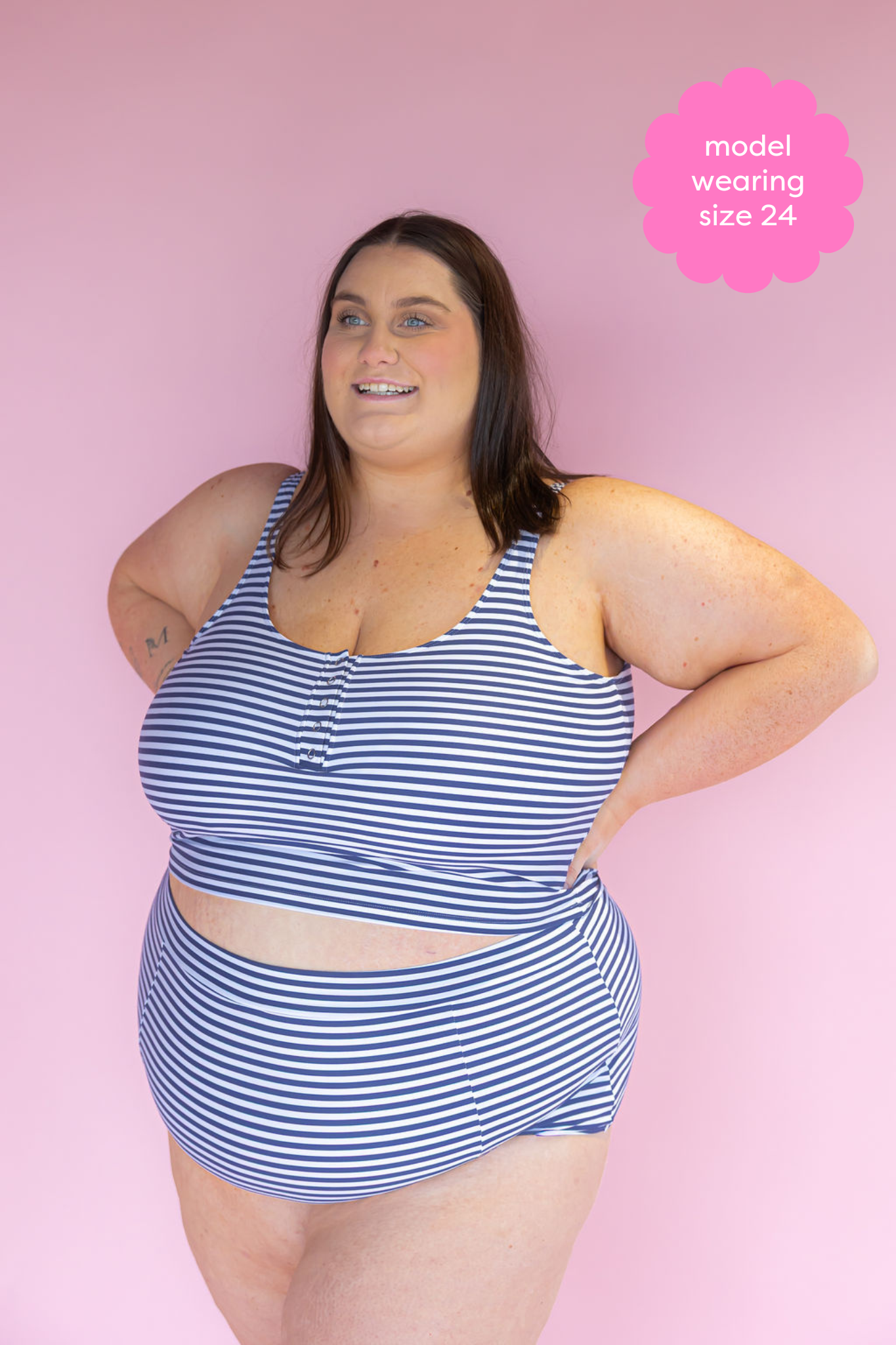 High Waisted Bottoms Sailor