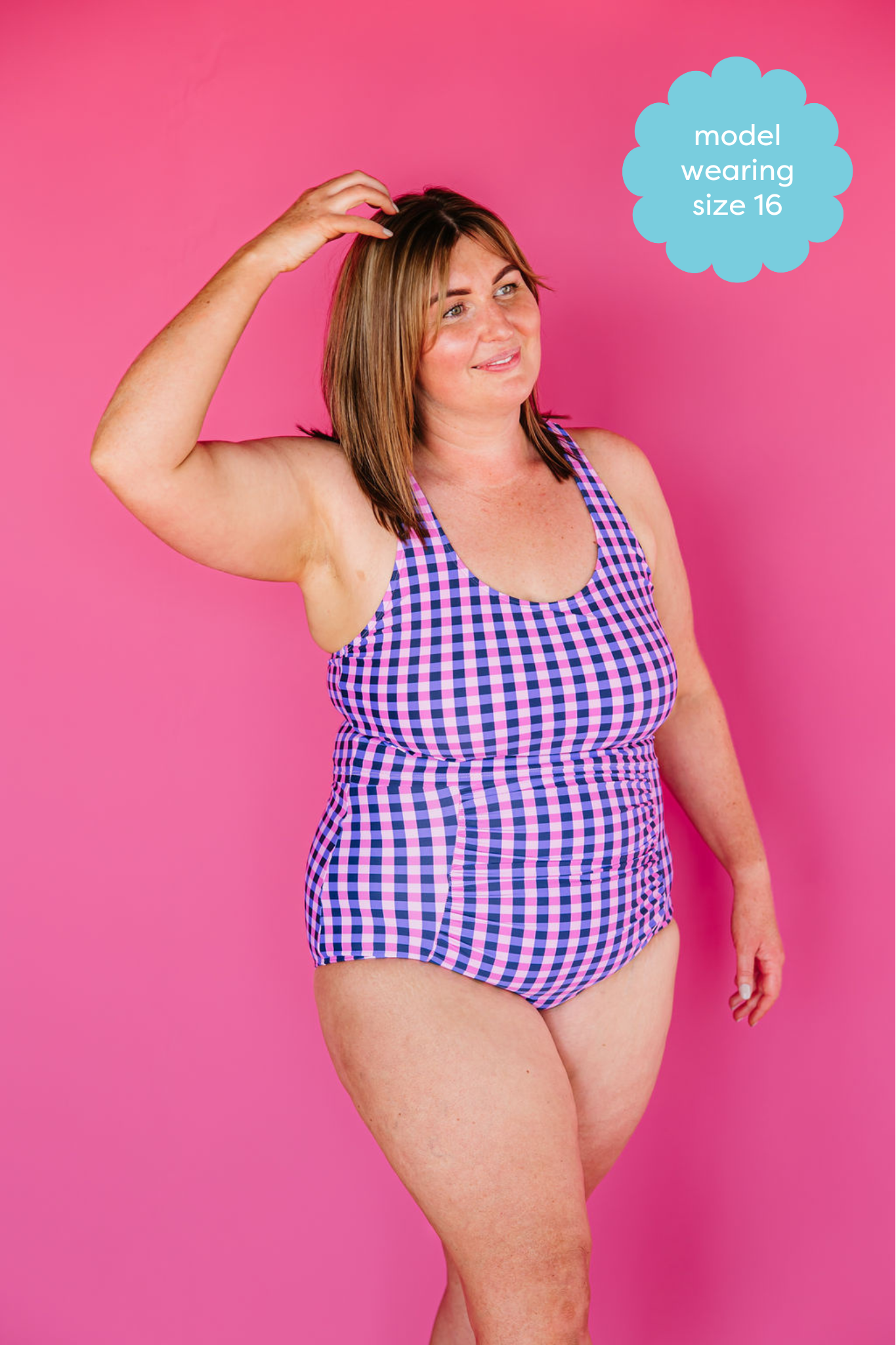 Last Pieces - Ruched High Waisted Bottoms Picnic