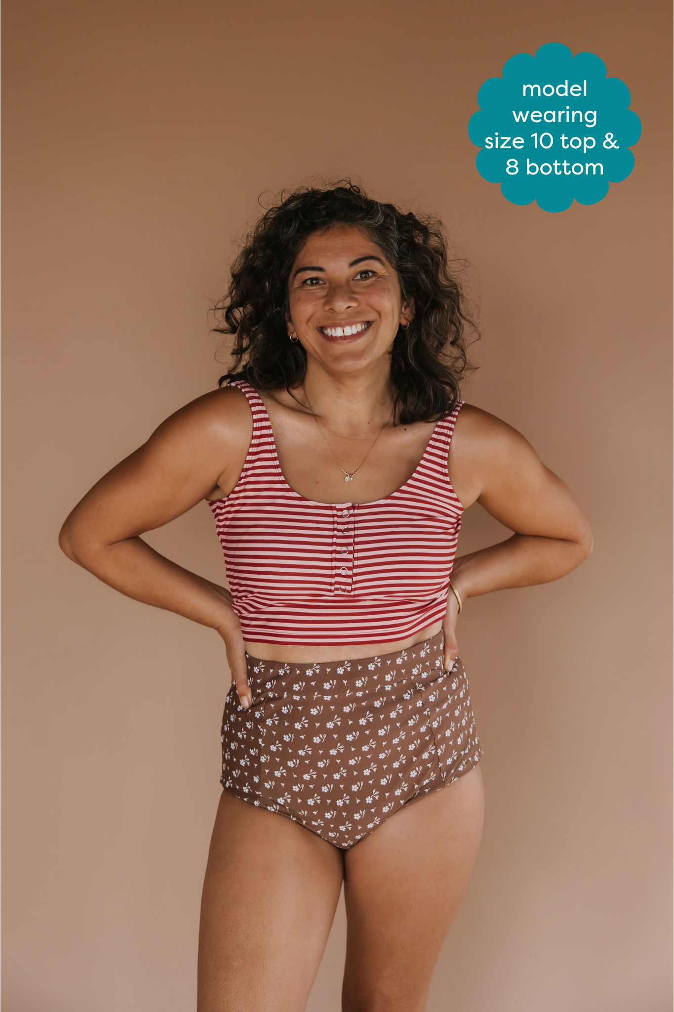 Pre-Order: Snap It Up Top Candy Stripe