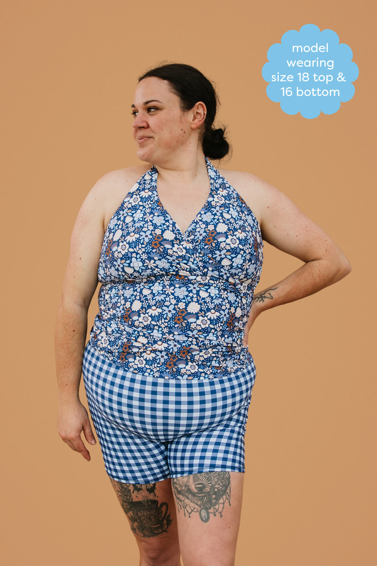 PRE-ORDER: Shorties Blueberry Check