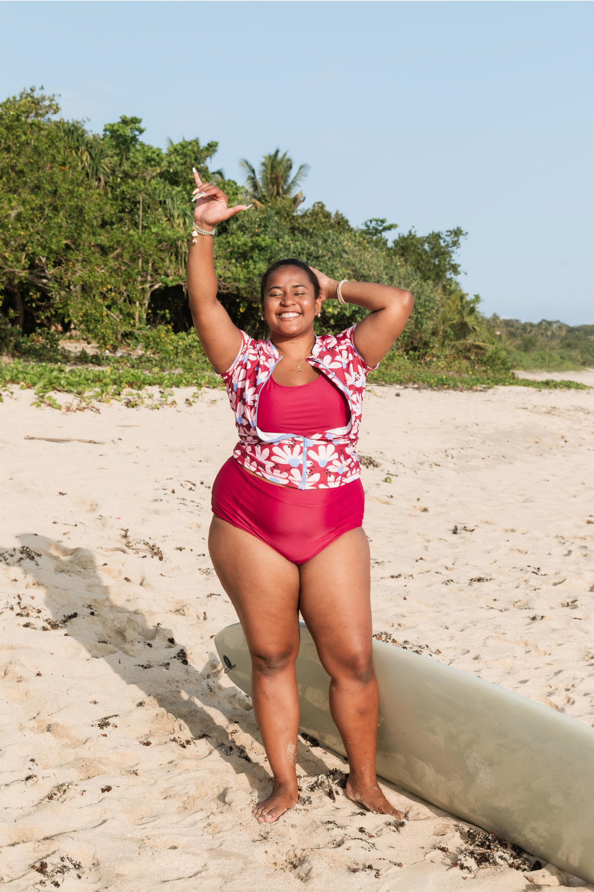 Pre-Order: High Waisted Bottoms Cherry