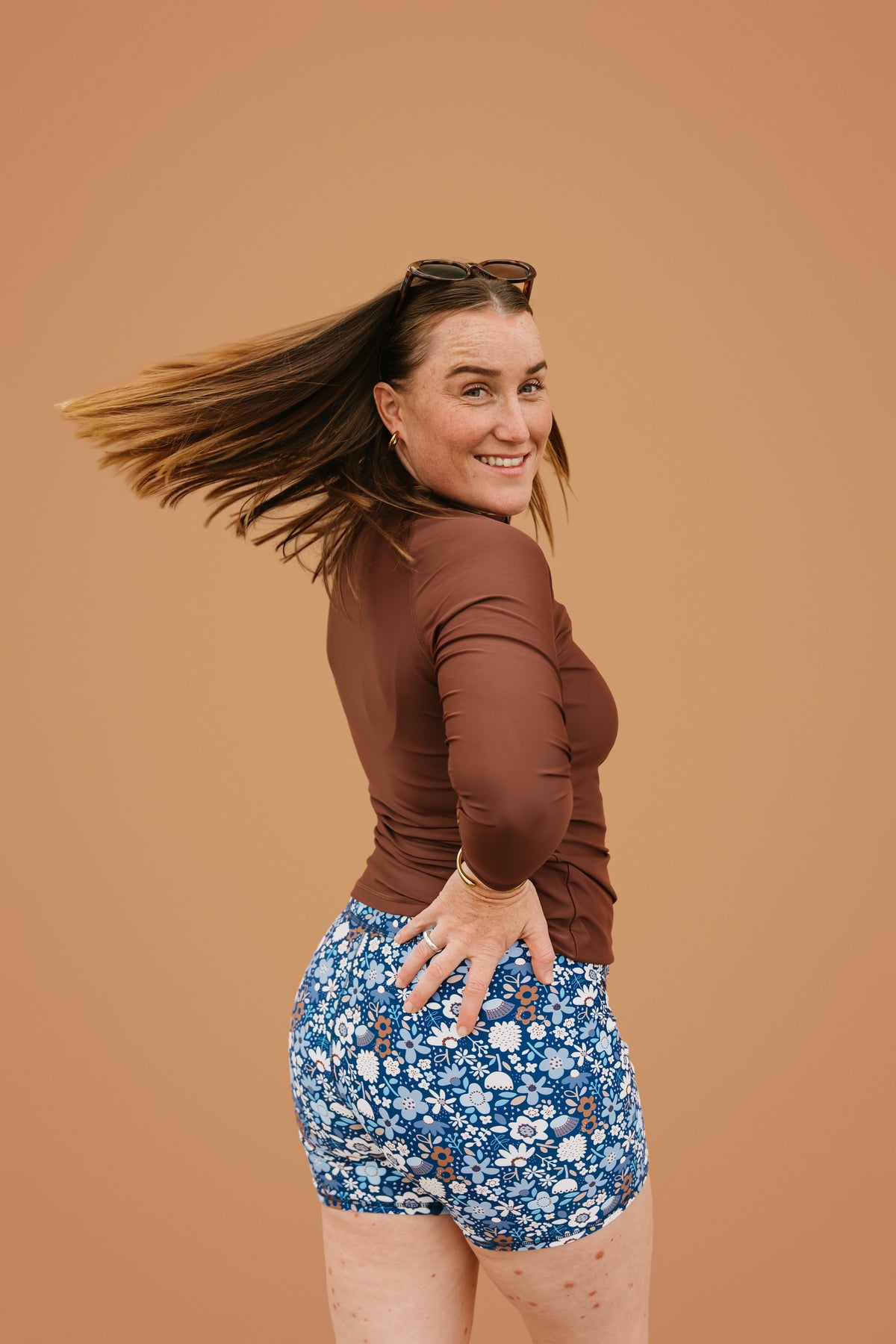 PRE-ORDER: Shorties Indigo Posy