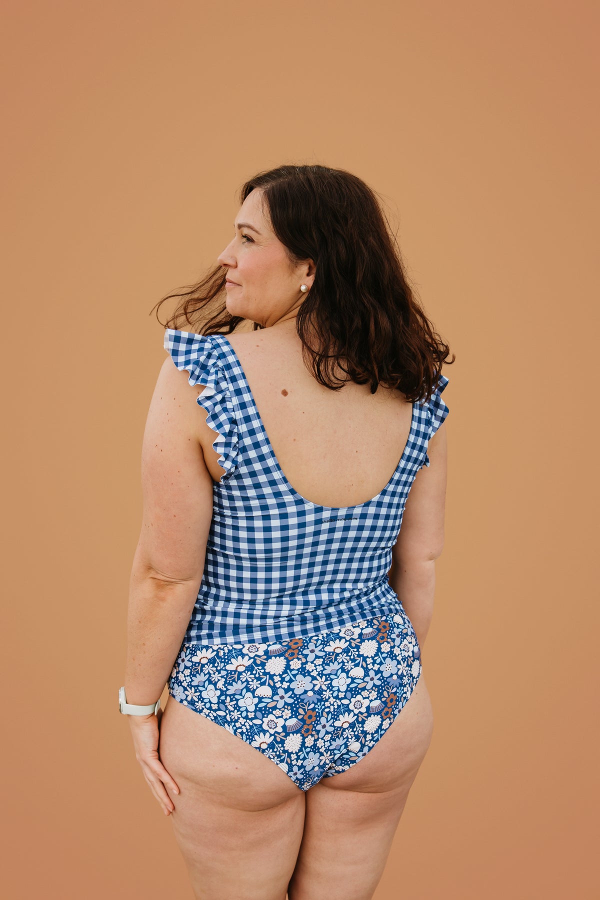 PRE-ORDER: High Cut Bottoms Indigo Posy