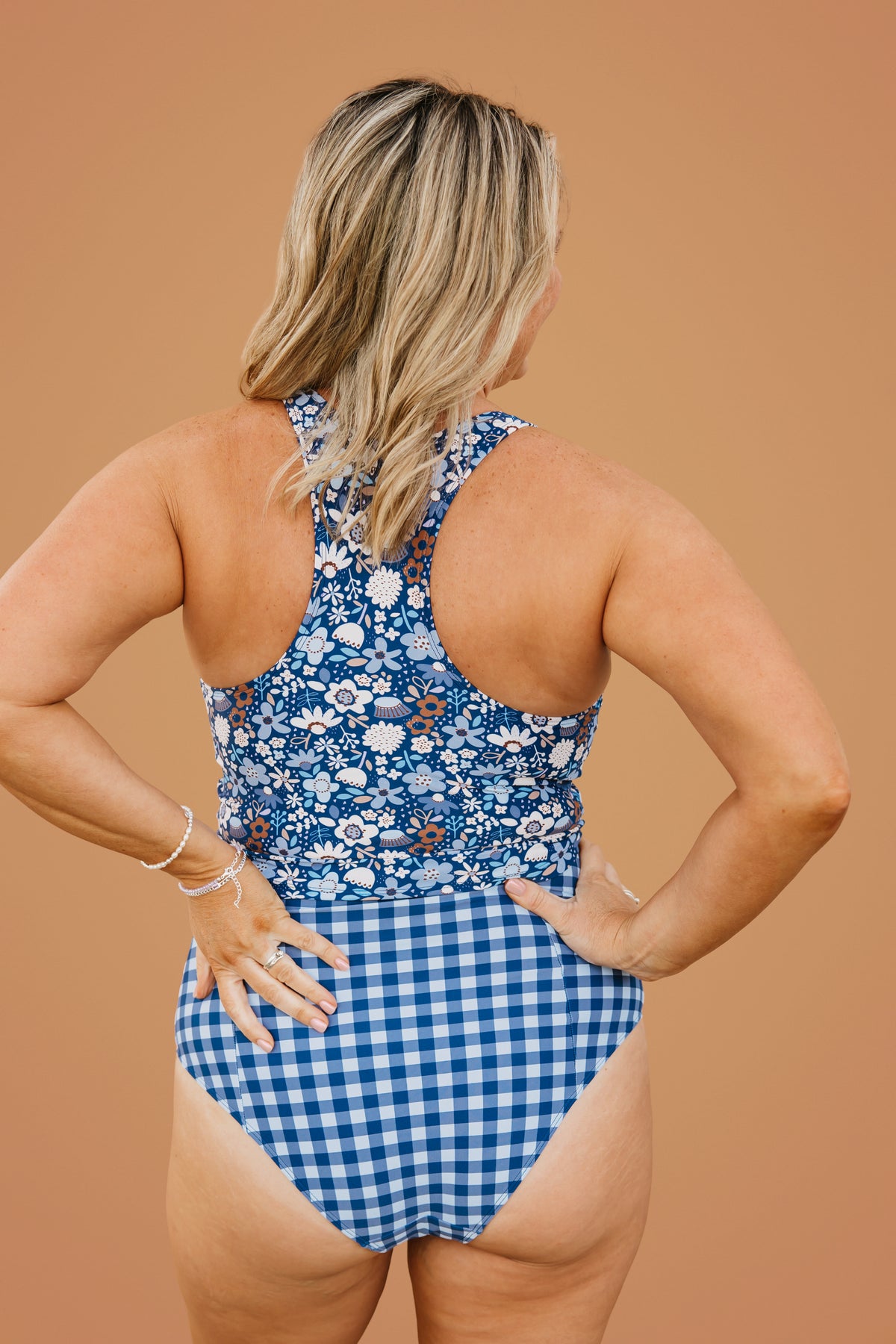 PRE-ORDER: High Cut Bottoms Blueberry Check