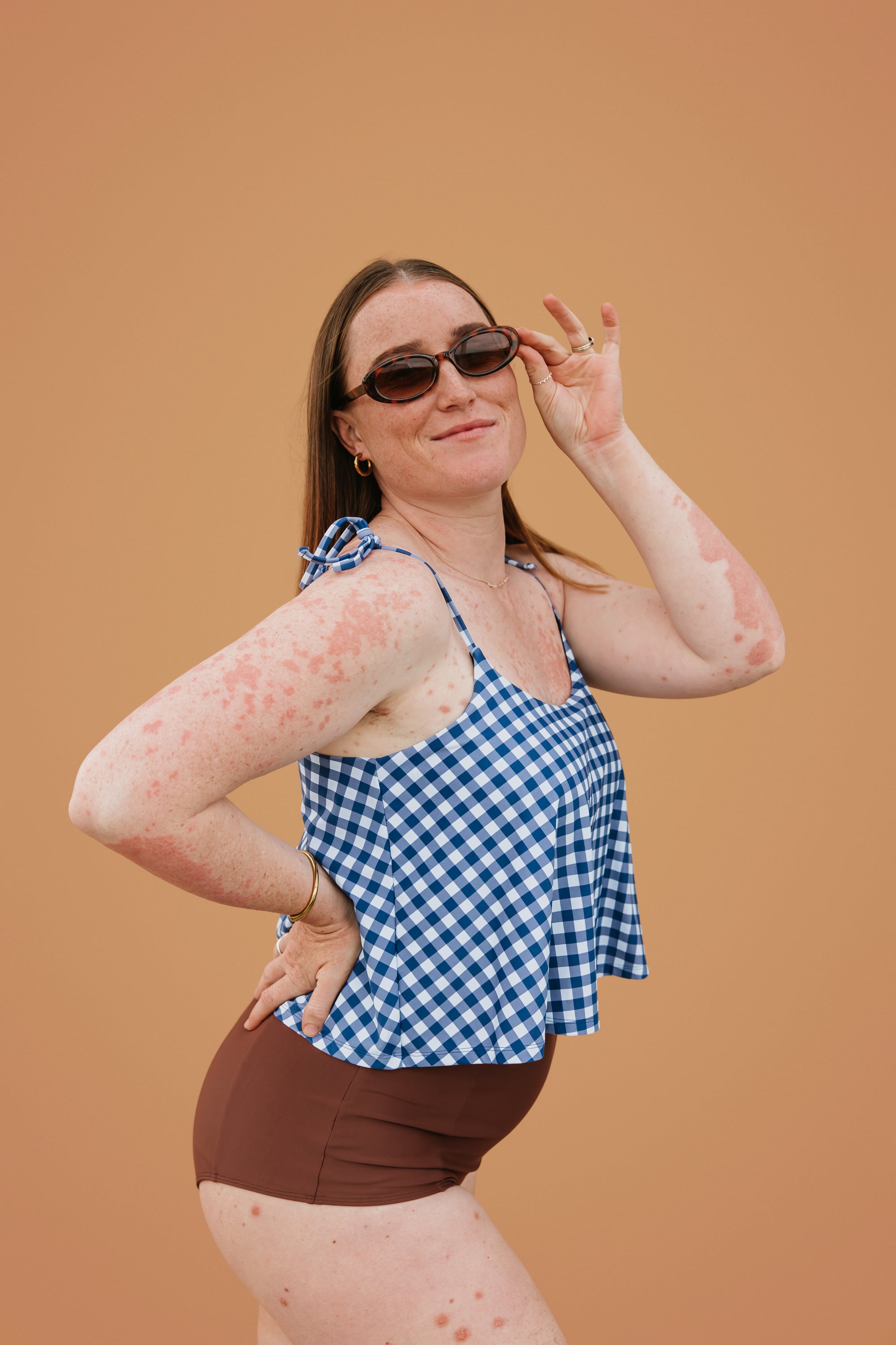 PRE-ORDER: Swing Top Blueberry Check