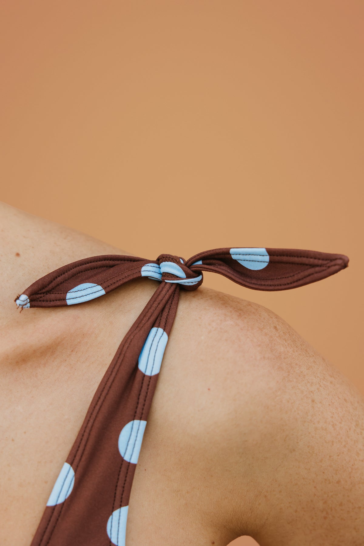 PRE-ORDER: Shoulder Tie Top Freckle