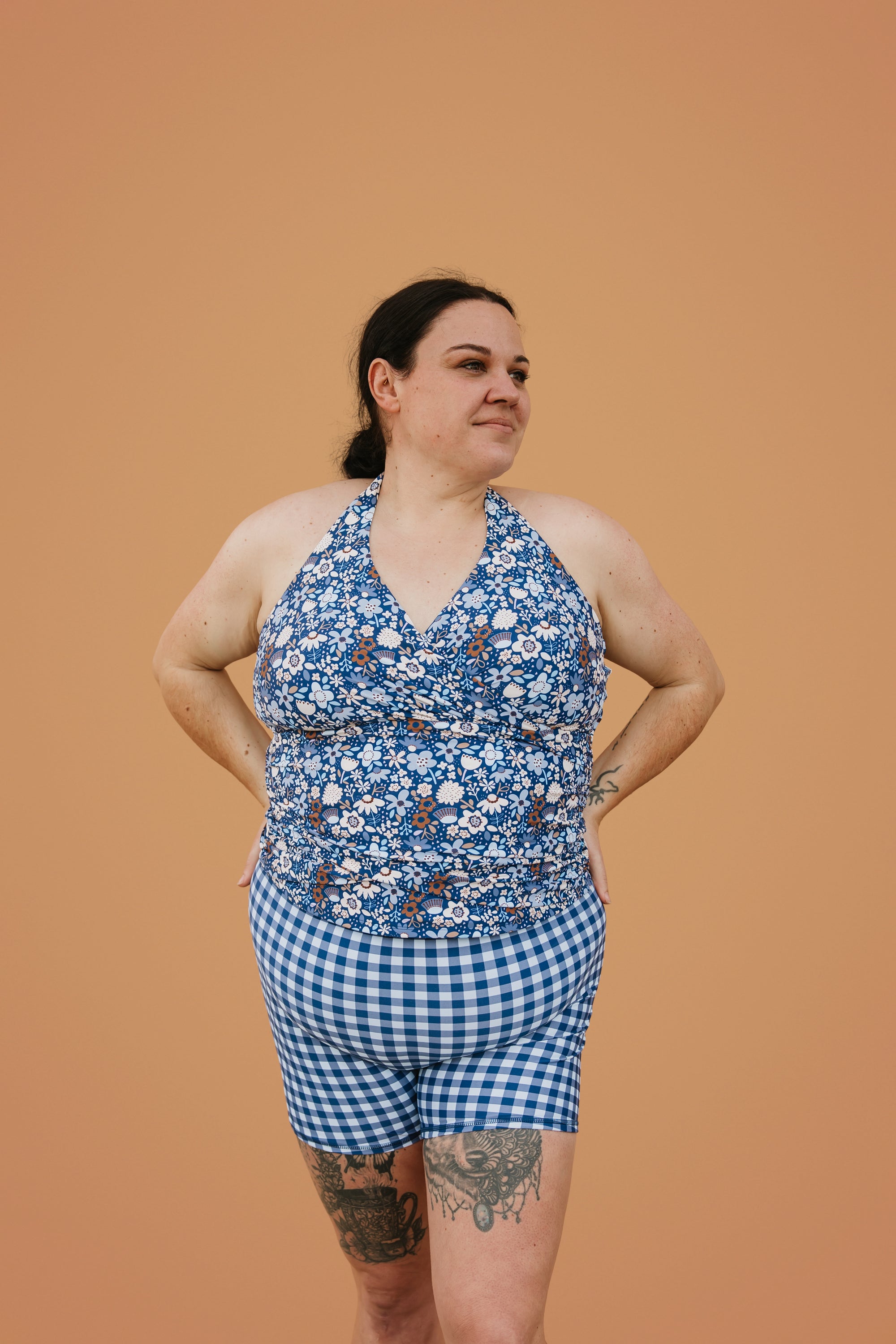 PRE-ORDER: Shorties Blueberry Check