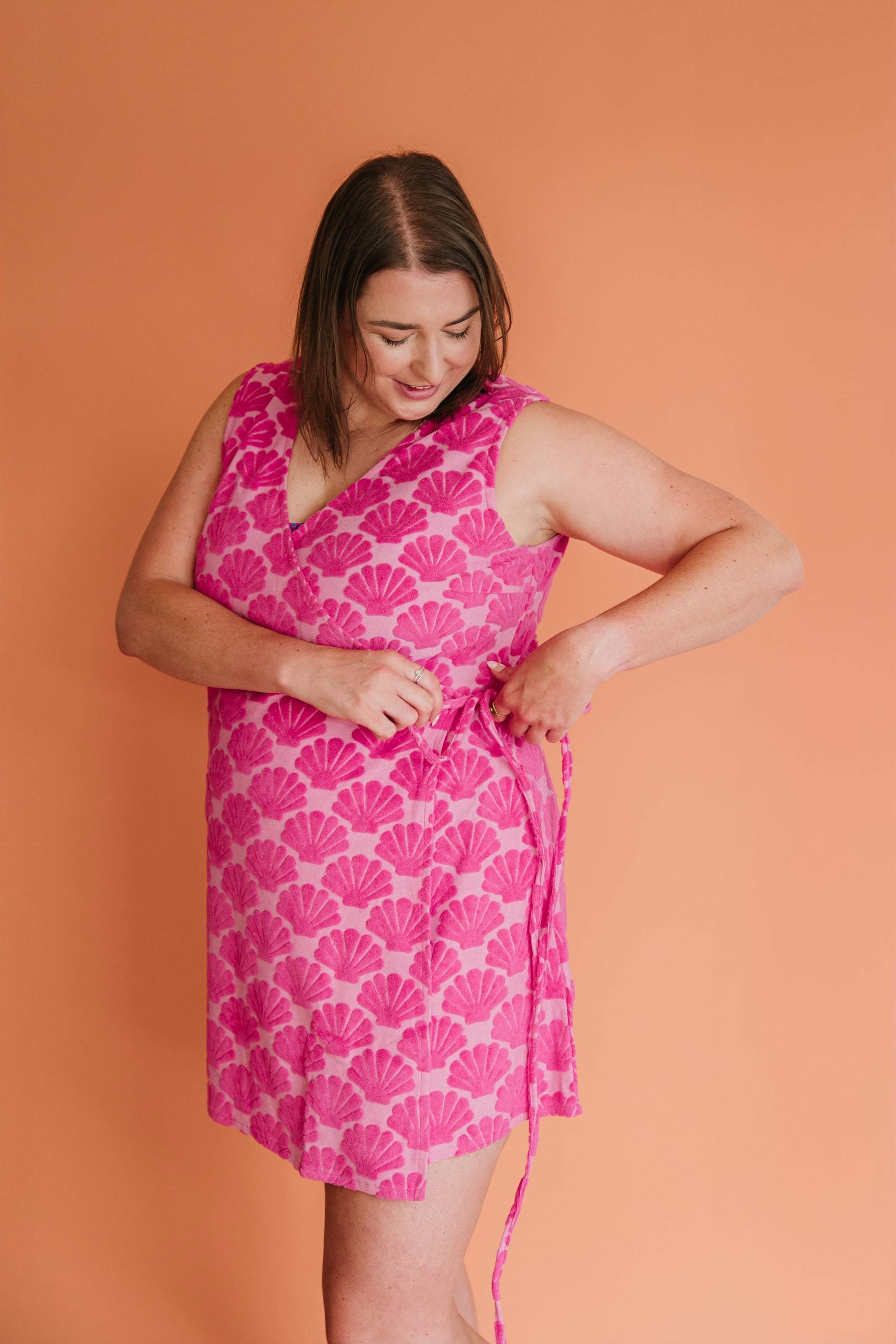 The Terry Wrap - Watermelon
