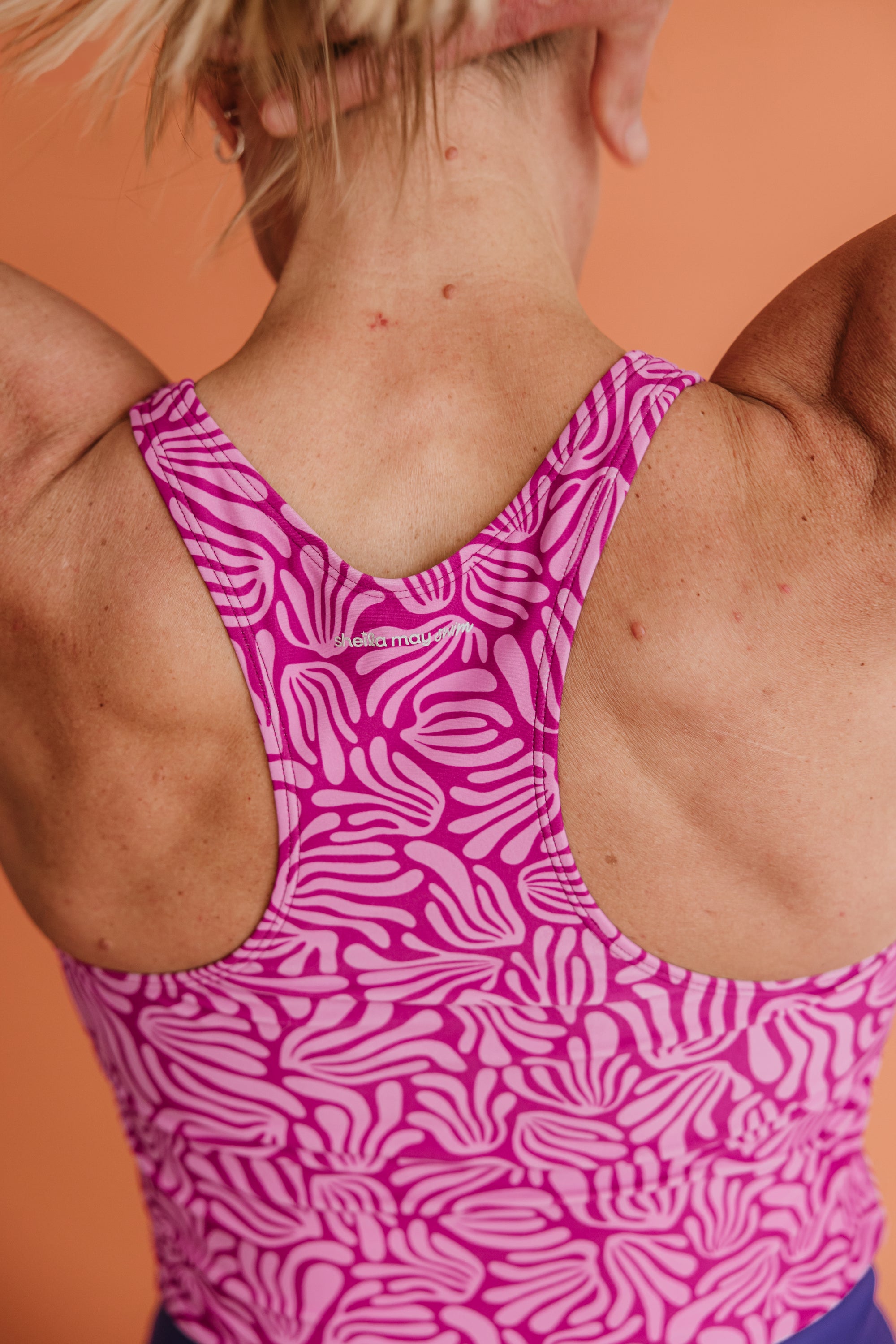 Racer Back Top Raspberry Ripple