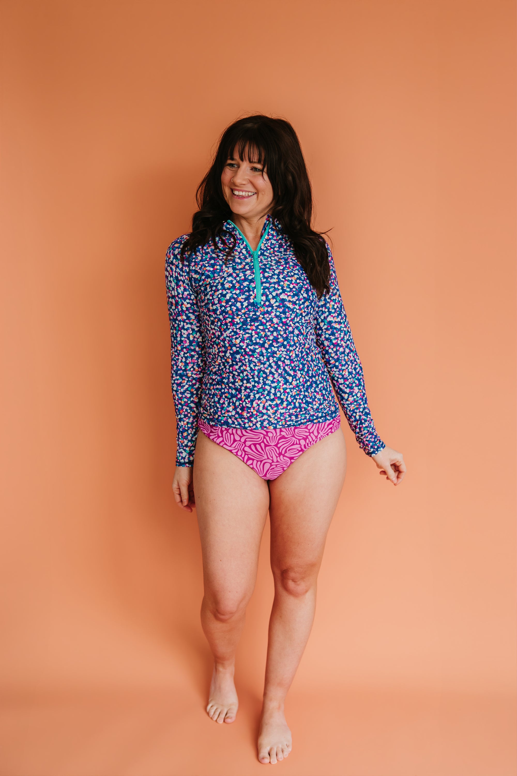 High Cut Bottoms Raspberry Ripple
