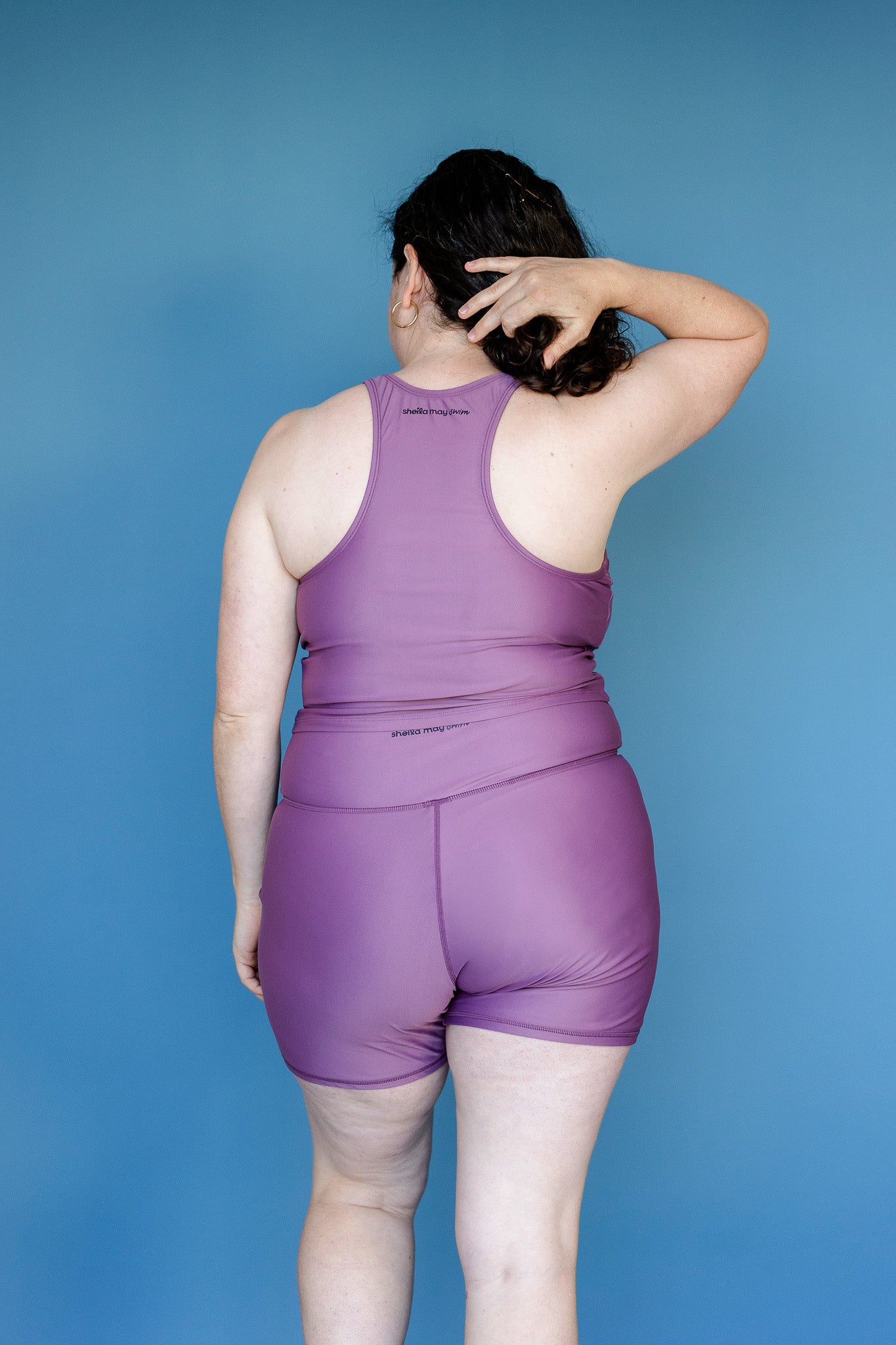 Racer Back Top Grape