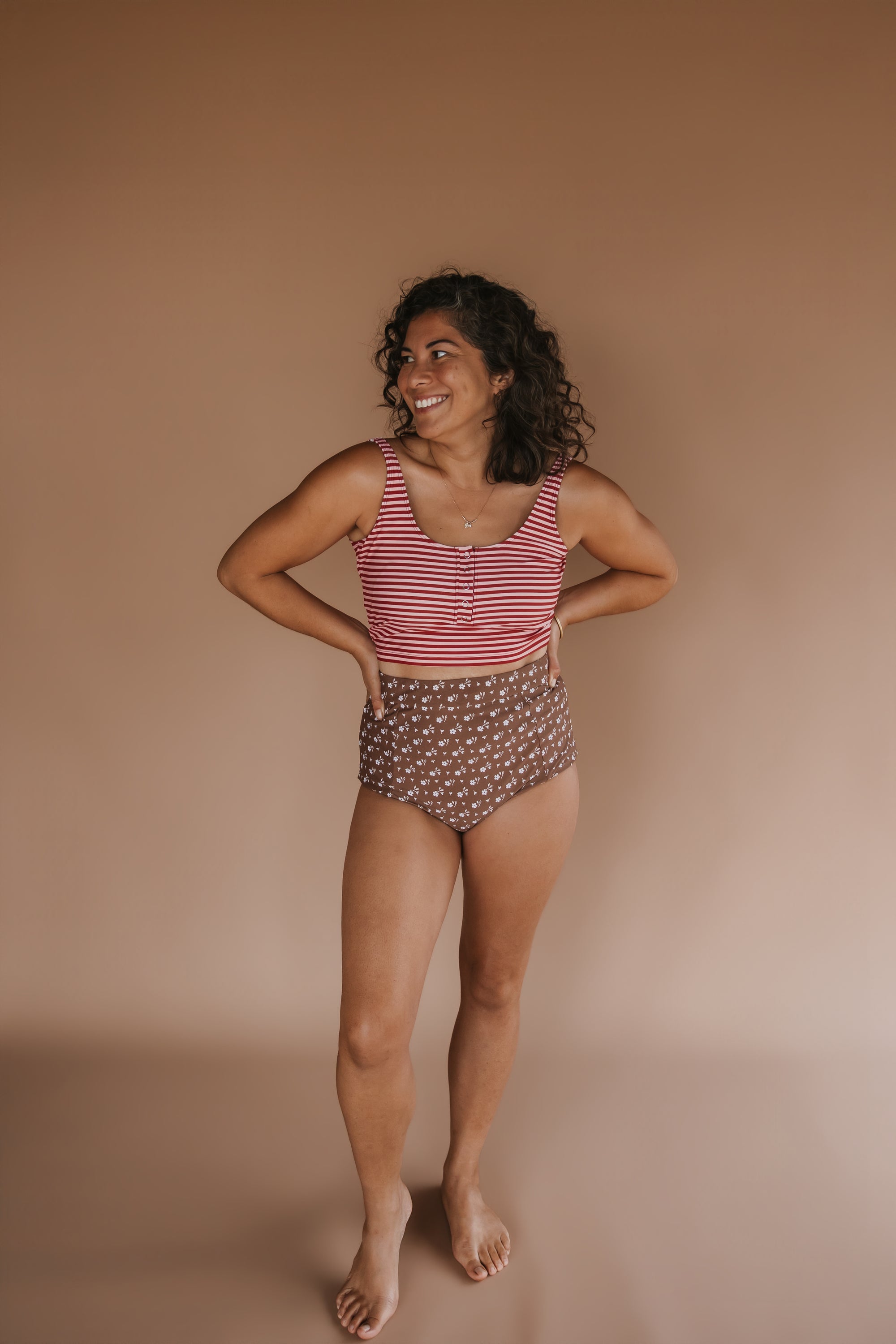 Pre-Order: Snap It Up Top Candy Stripe