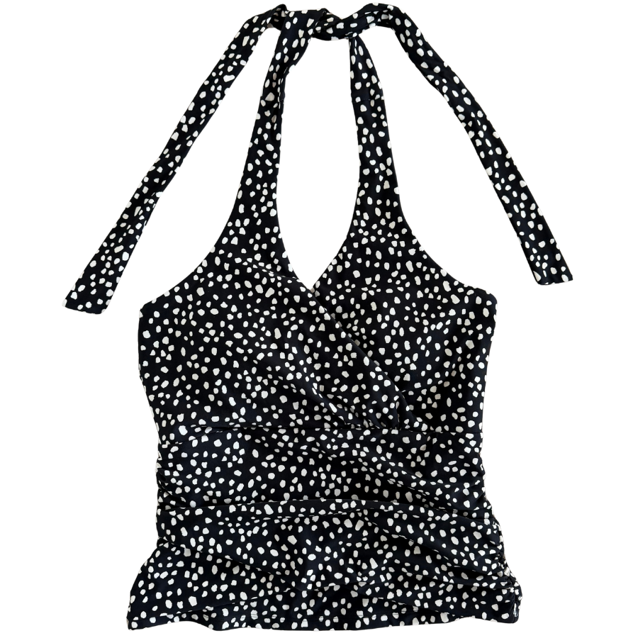 Pre-Order: Criss-Cross Halter Top Stardust