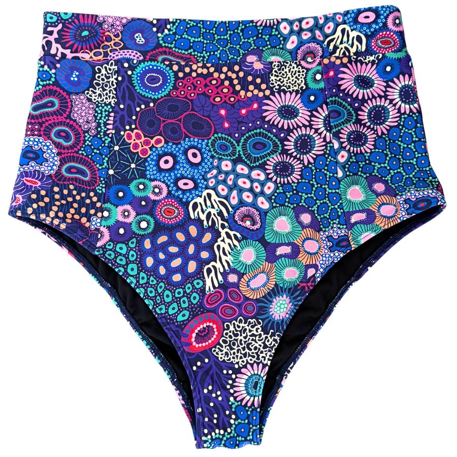 High Cut Bottoms Ocean Jewels