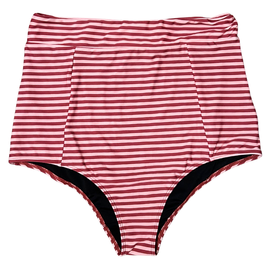 High Waisted Bottoms Candy Stripe