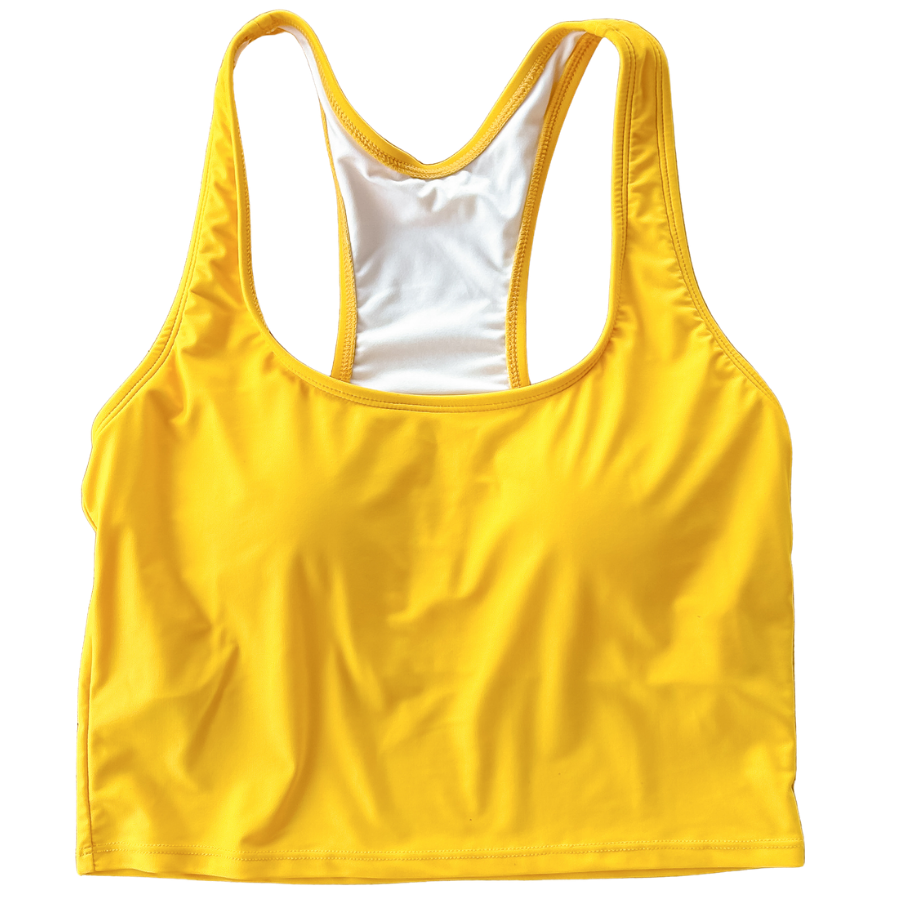 Last Pieces - Racer Back Top Buttercup