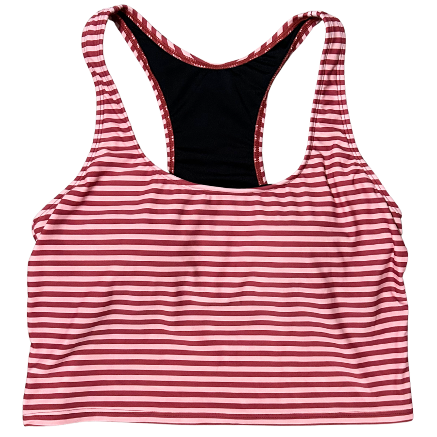 Racer Back Top Candy Stripe