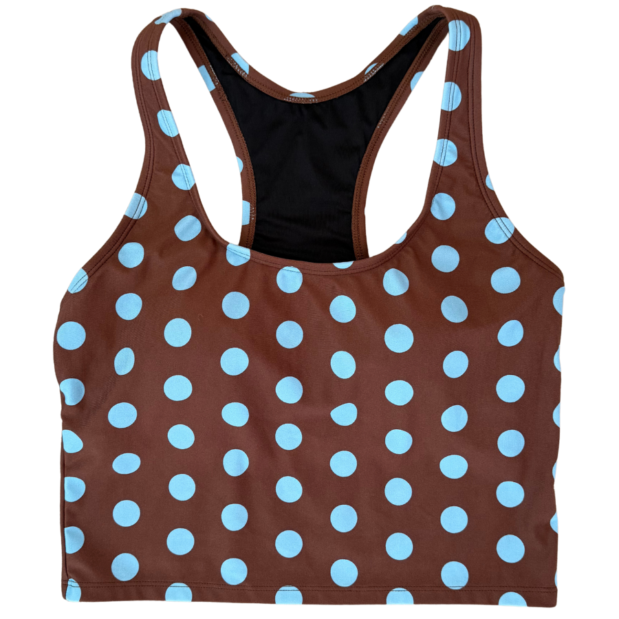 PRE-ORDER: Racer Back Top Freckle
