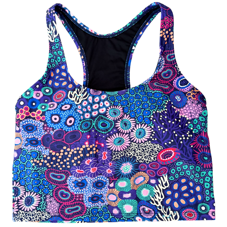 Racer Back Top Ocean Jewels
