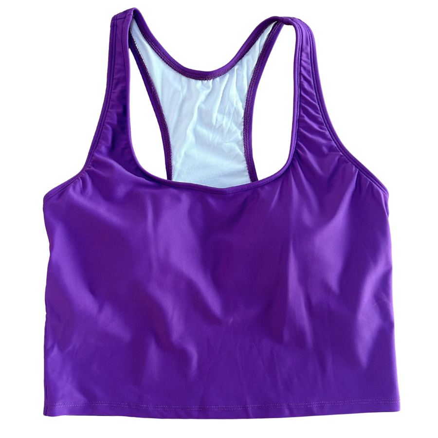 Last Pieces - Racer Back Top Pansy