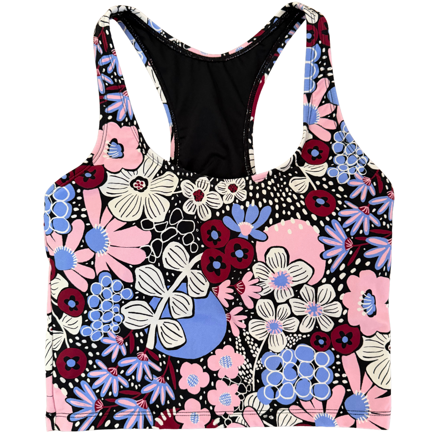 Pre-Order: Racer Back Top Velvet Meadow