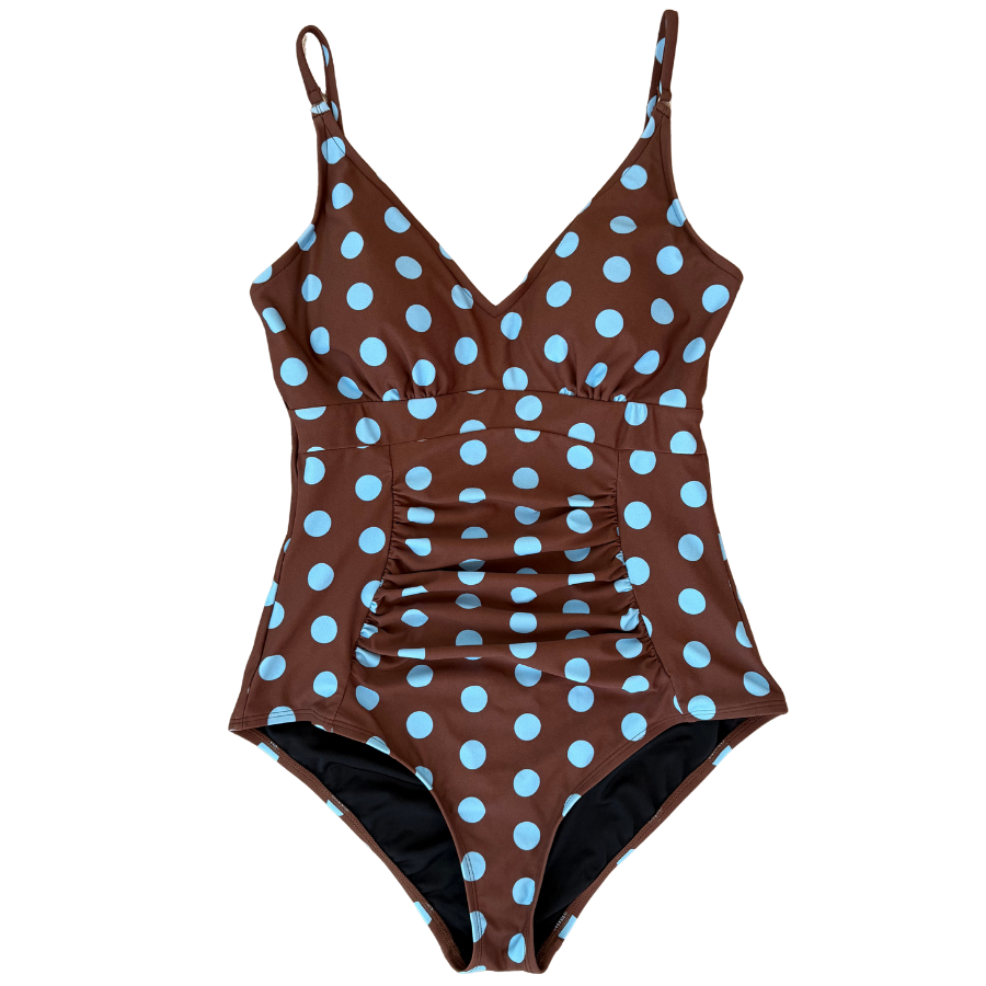 PRE-ORDER: Ruched One Piece Freckle