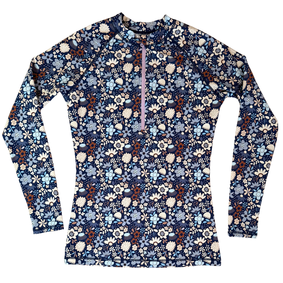 PRE-ORDER: Sun Kissed Rashie Indigo Posy
