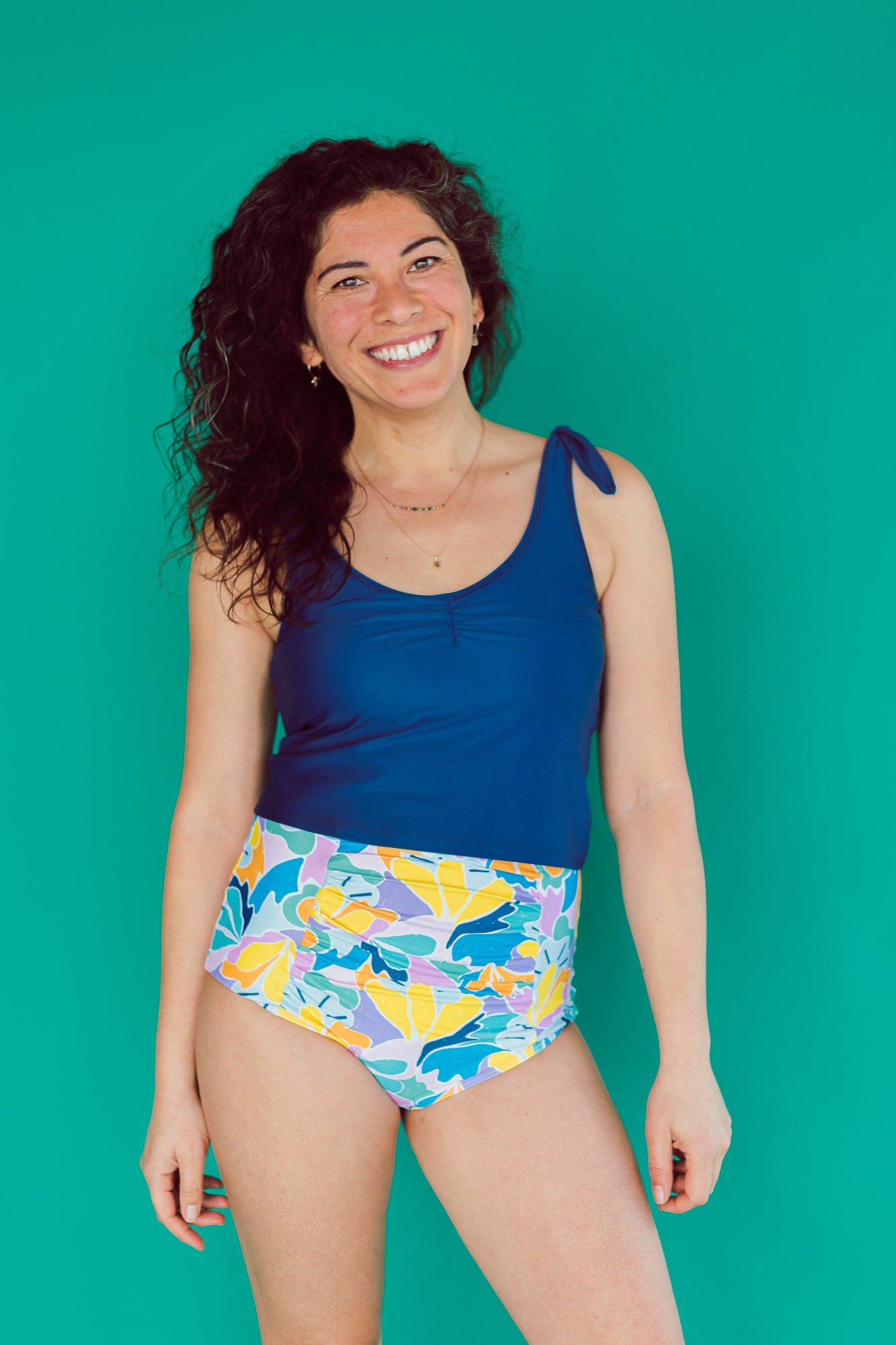 Last Pieces - Ruched High Waisted Bottoms Sherbet
