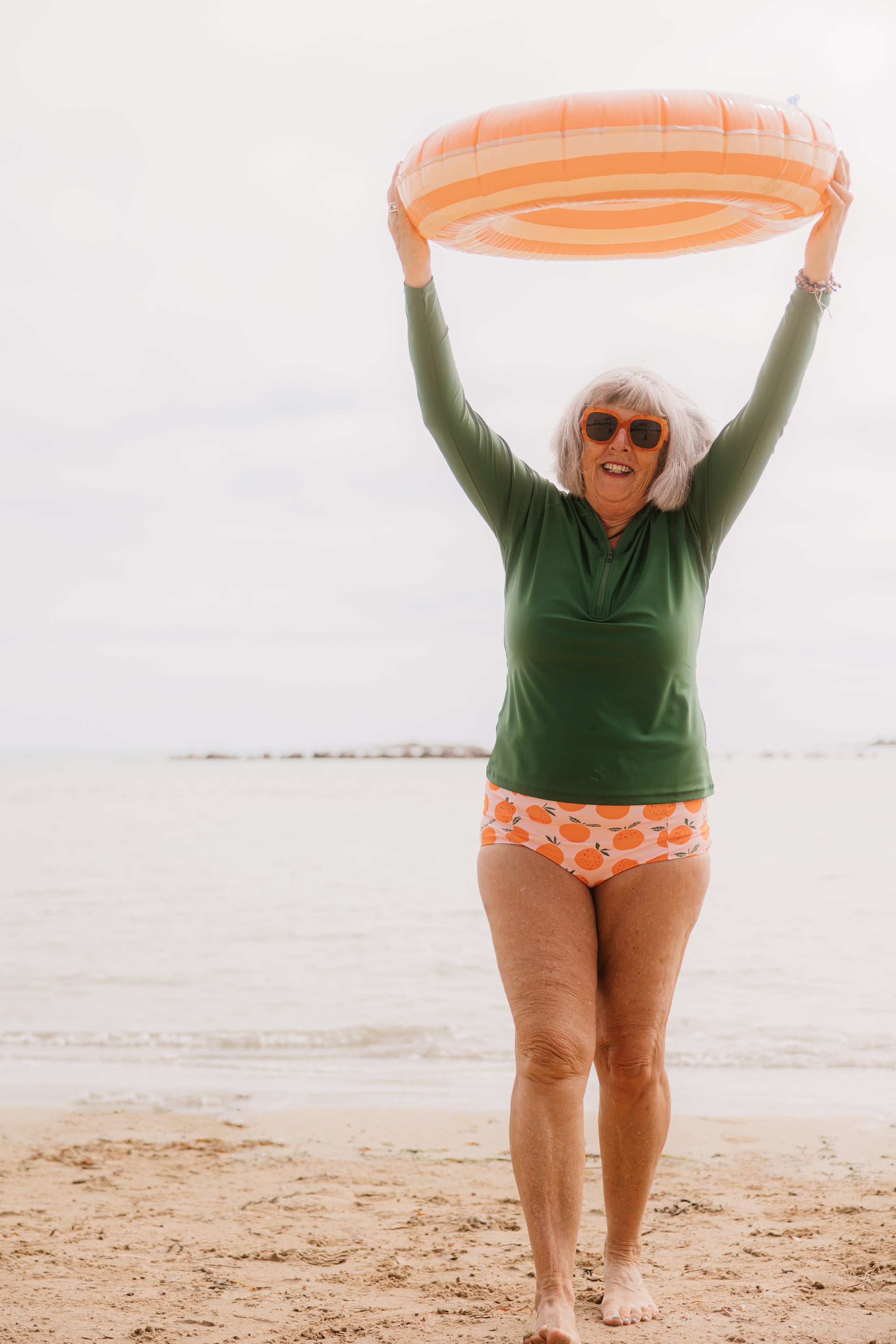 High Waisted Bottoms Oranges