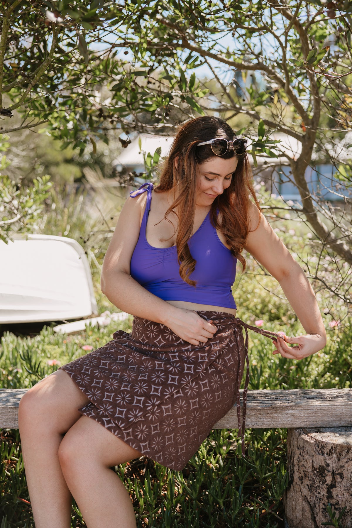 The Terry Skirt - Truffle