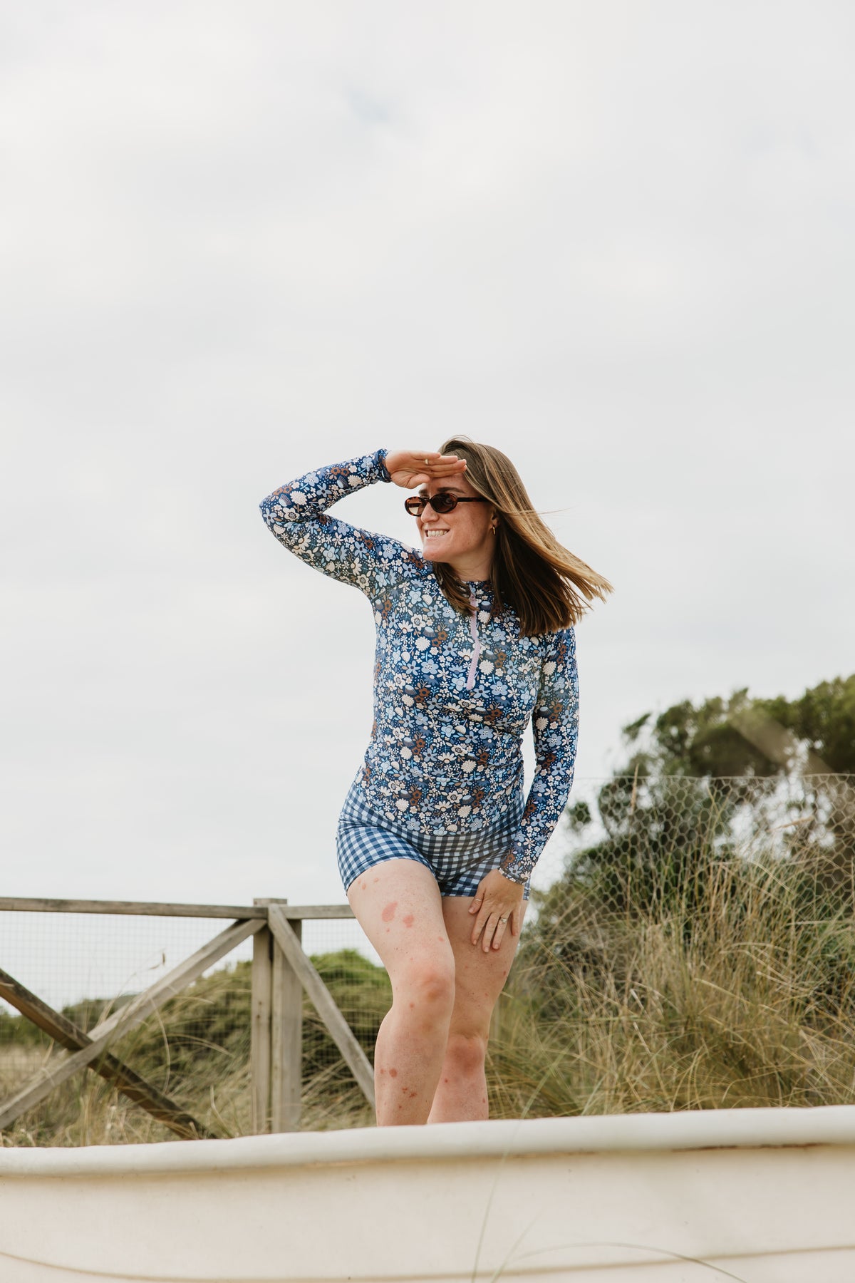 PRE-ORDER: Shorties Blueberry Check
