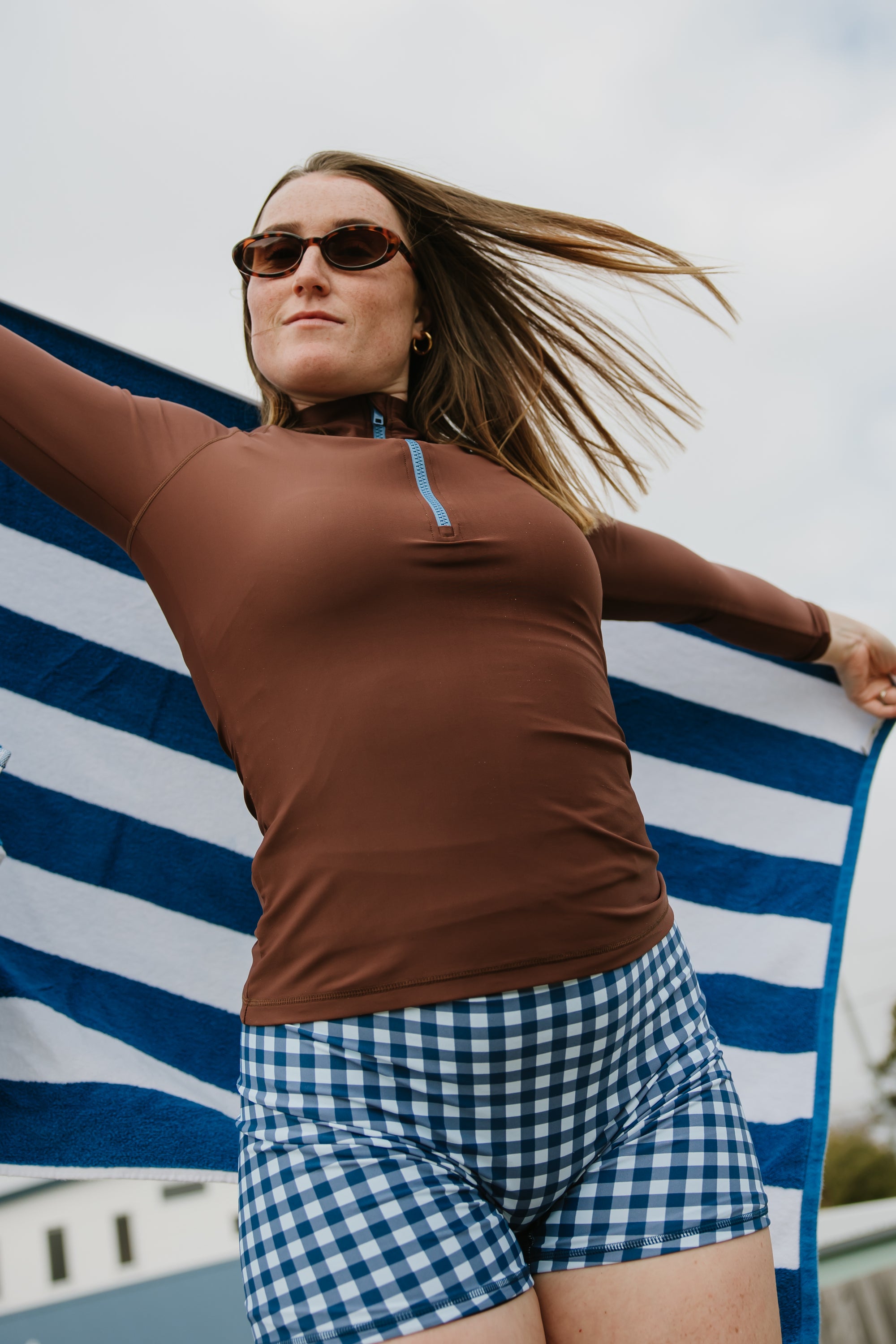 PRE-ORDER: Shorties Blueberry Check