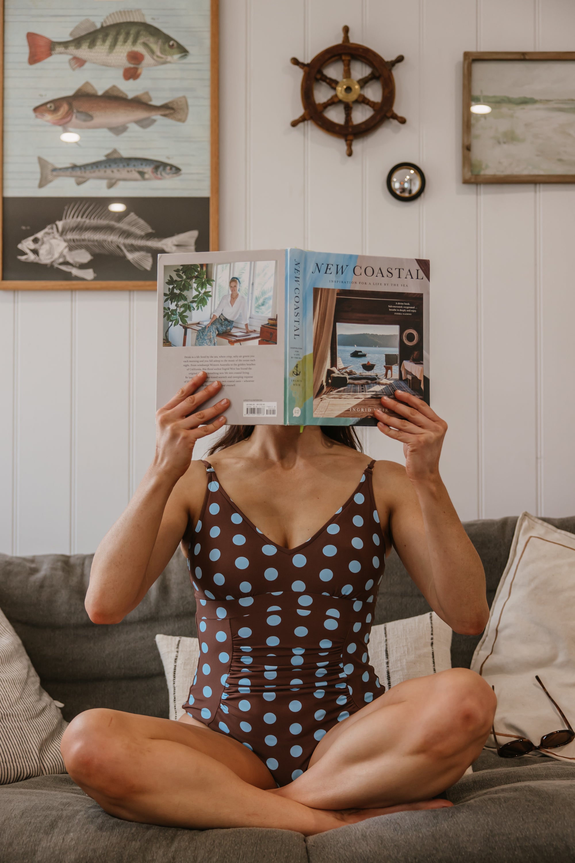 PRE-ORDER: Ruched One Piece Freckle
