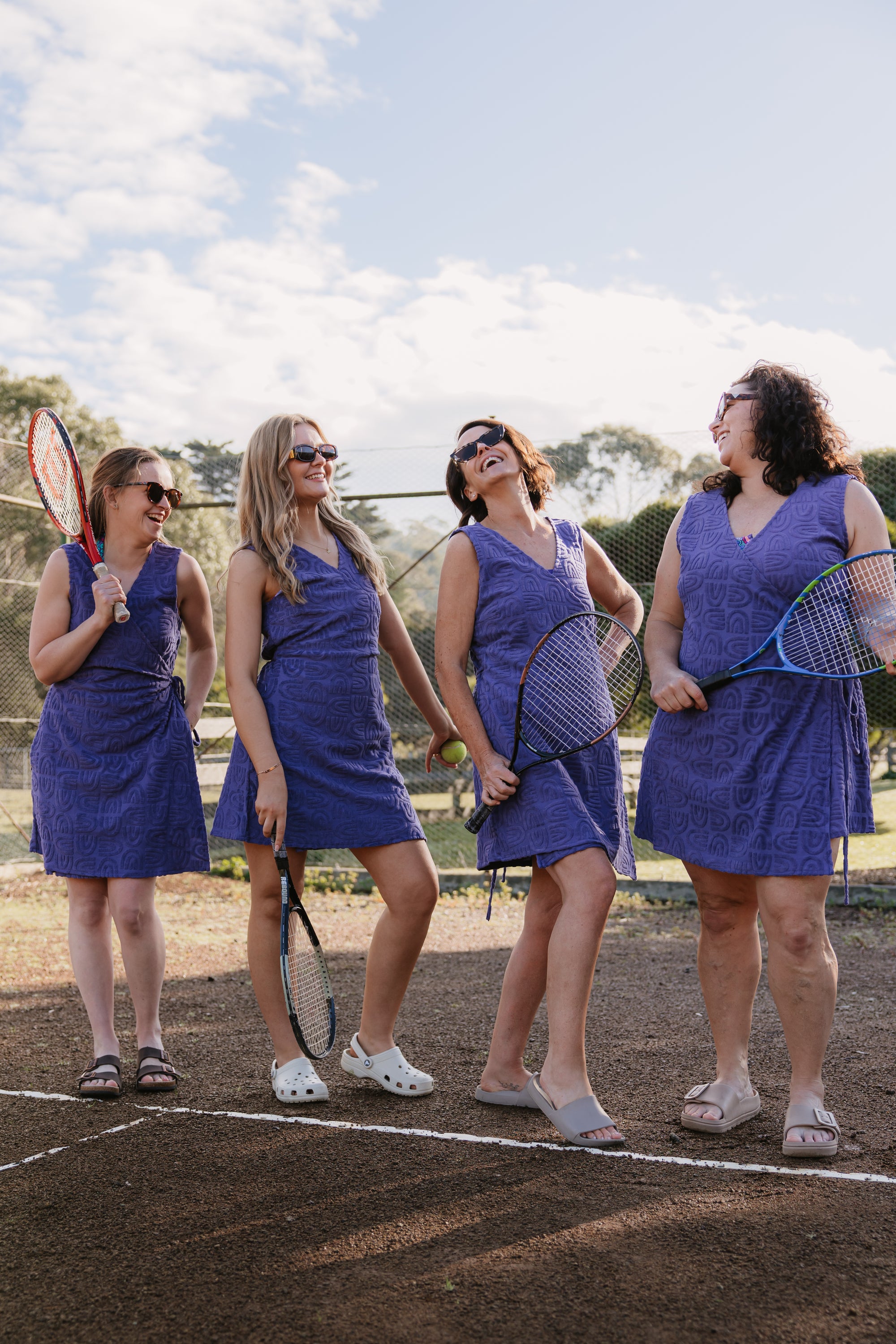 The Terry Wrap - Indigo