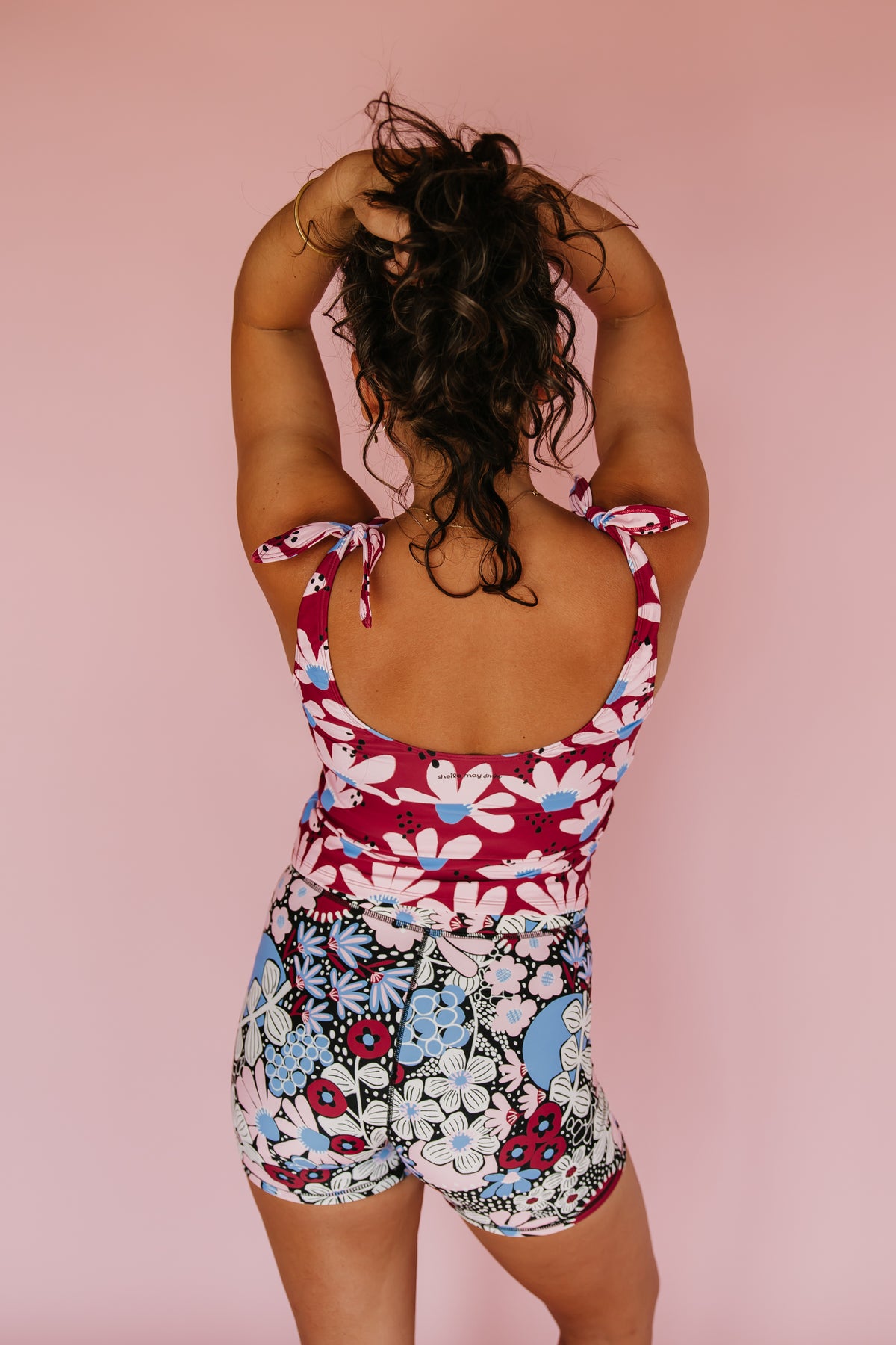 Pre-Order: Shoulder Tie Top Coneflower
