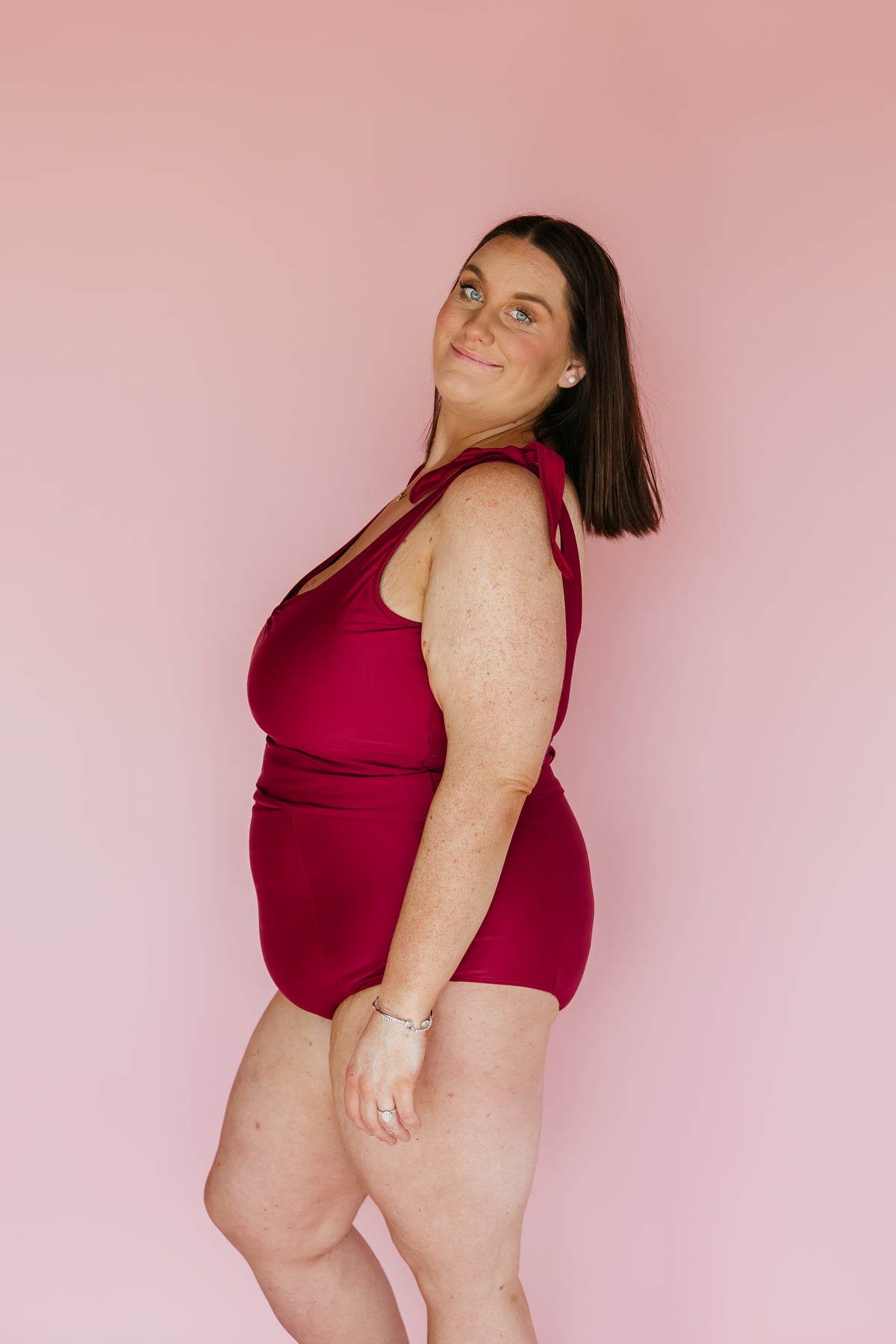 Pre-Order: High Waisted Bottoms Cherry