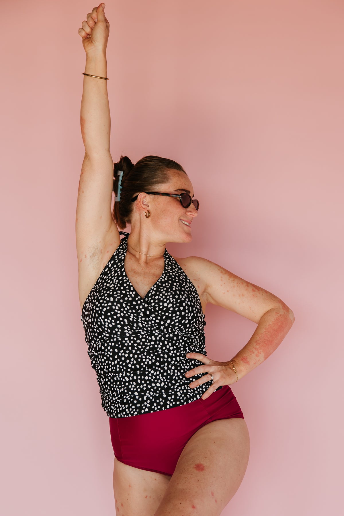 Pre-Order: High Waisted Bottoms Cherry