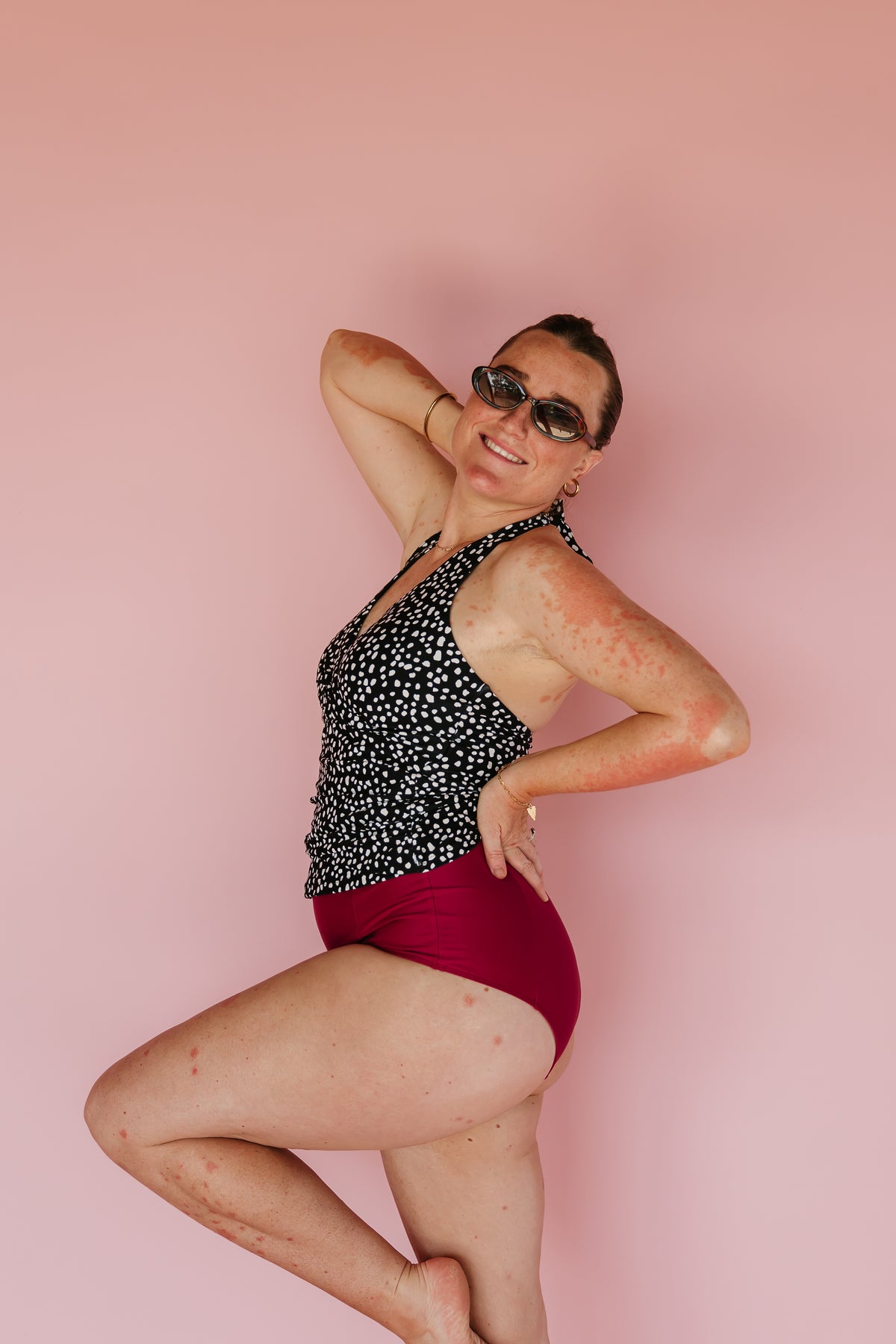 Pre-Order: High Waisted Bottoms Cherry