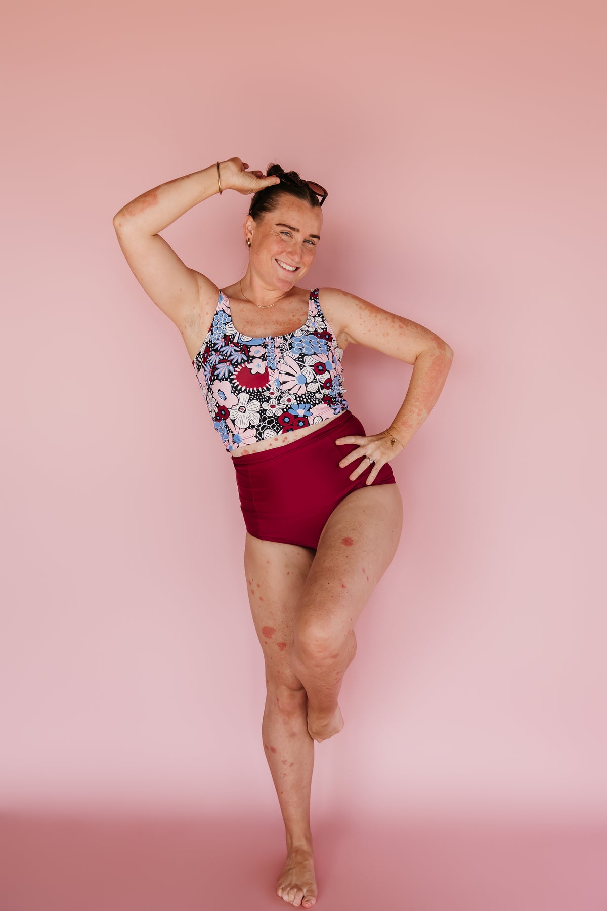 Pre-Order: High Waisted Bottoms Cherry