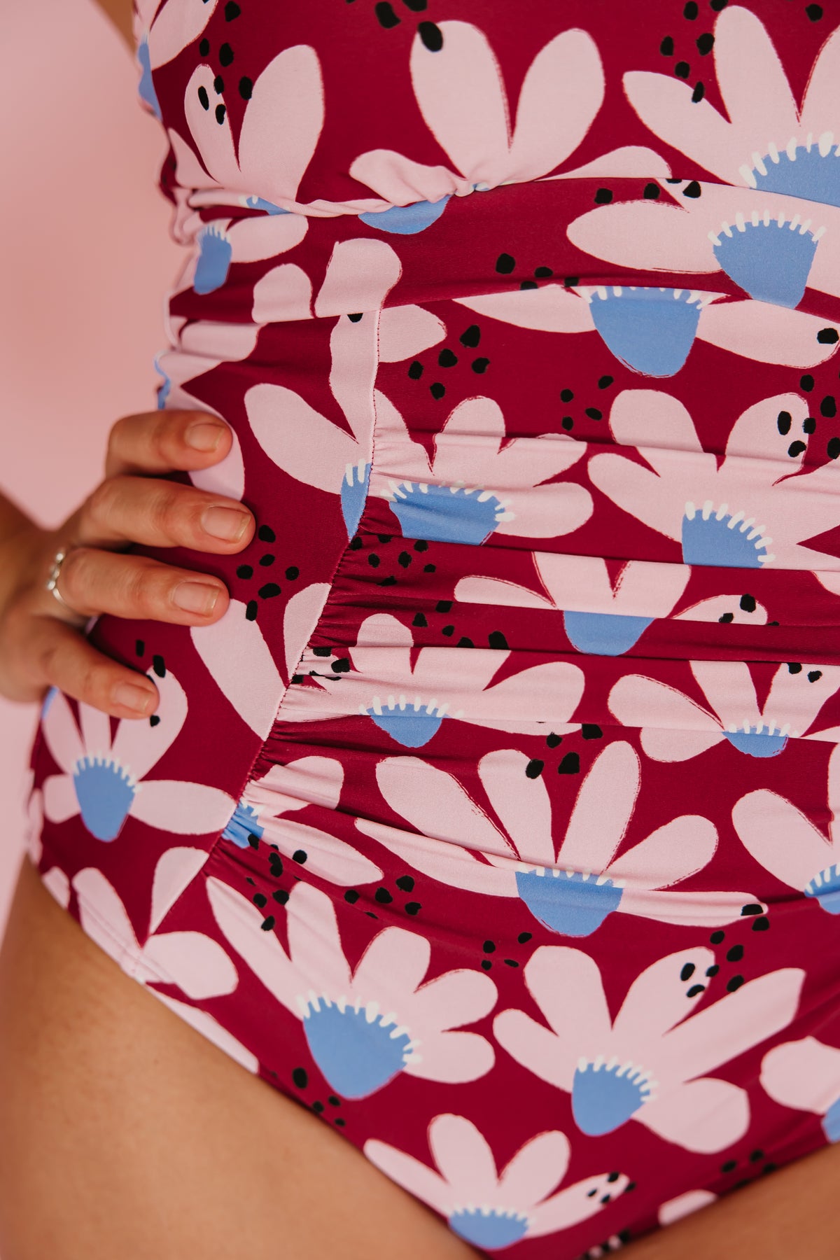 Pre-Order: Ruched One Piece Coneflower