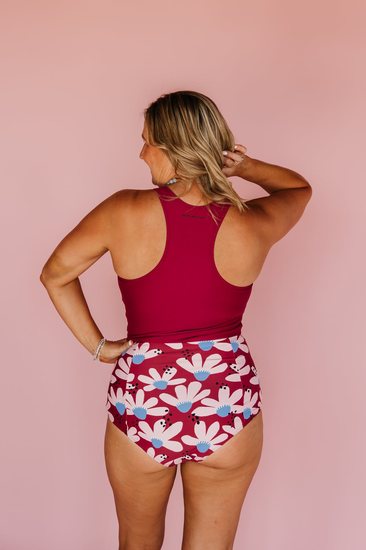 Pre-Order: High Waisted Bottoms Coneflower