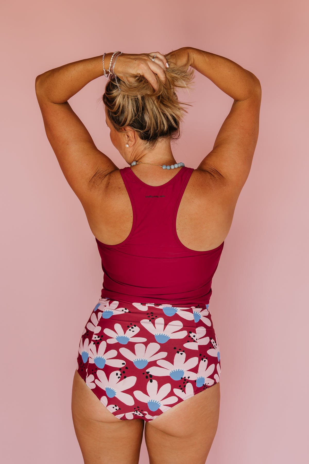 Pre-Order: High Waisted Bottoms Coneflower