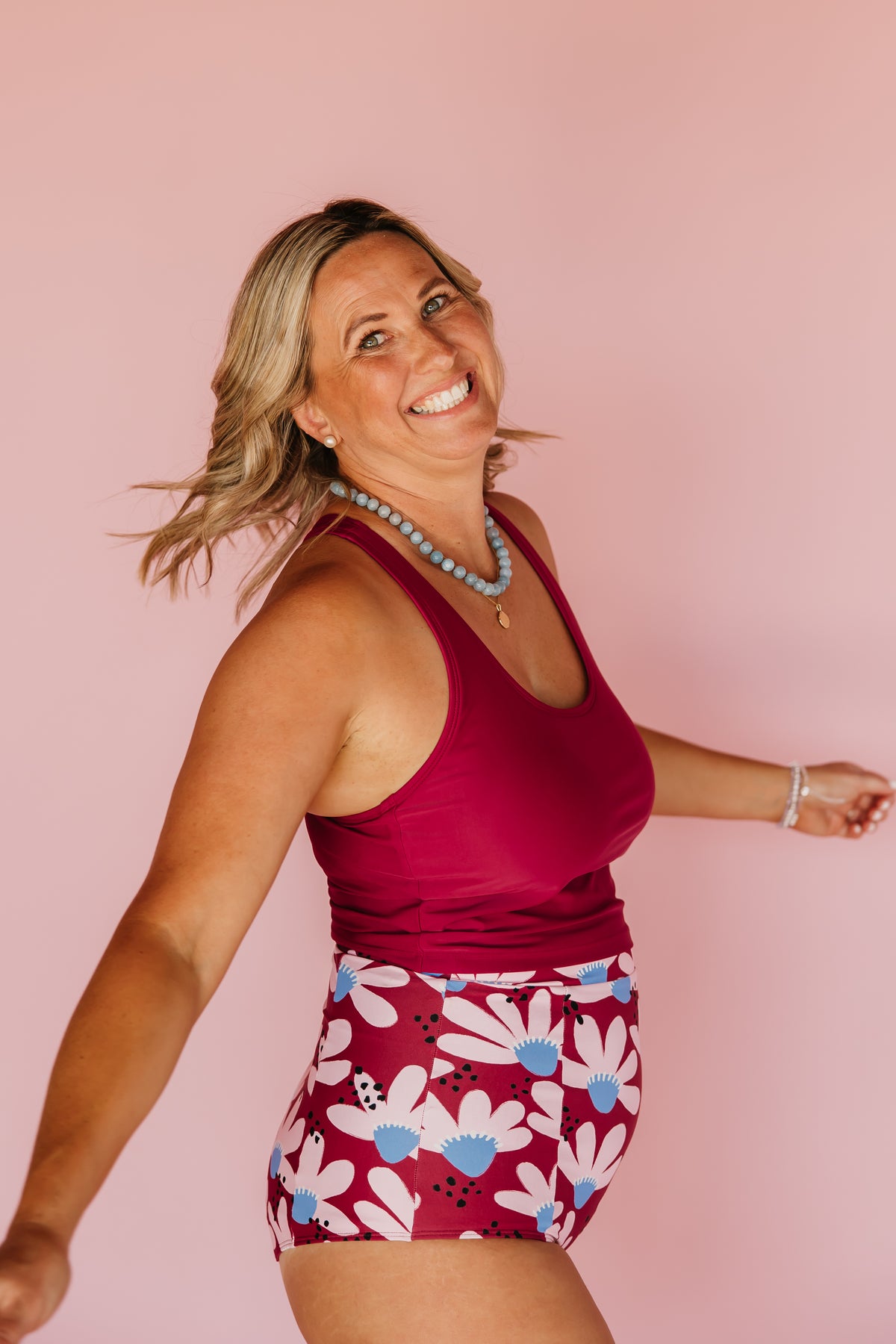 Pre-Order: High Waisted Bottoms Coneflower