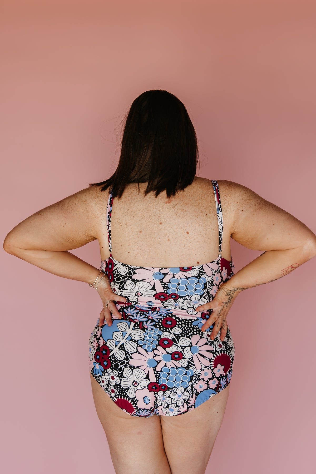 Pre-Order: Ruched One Piece Velvet Meadow